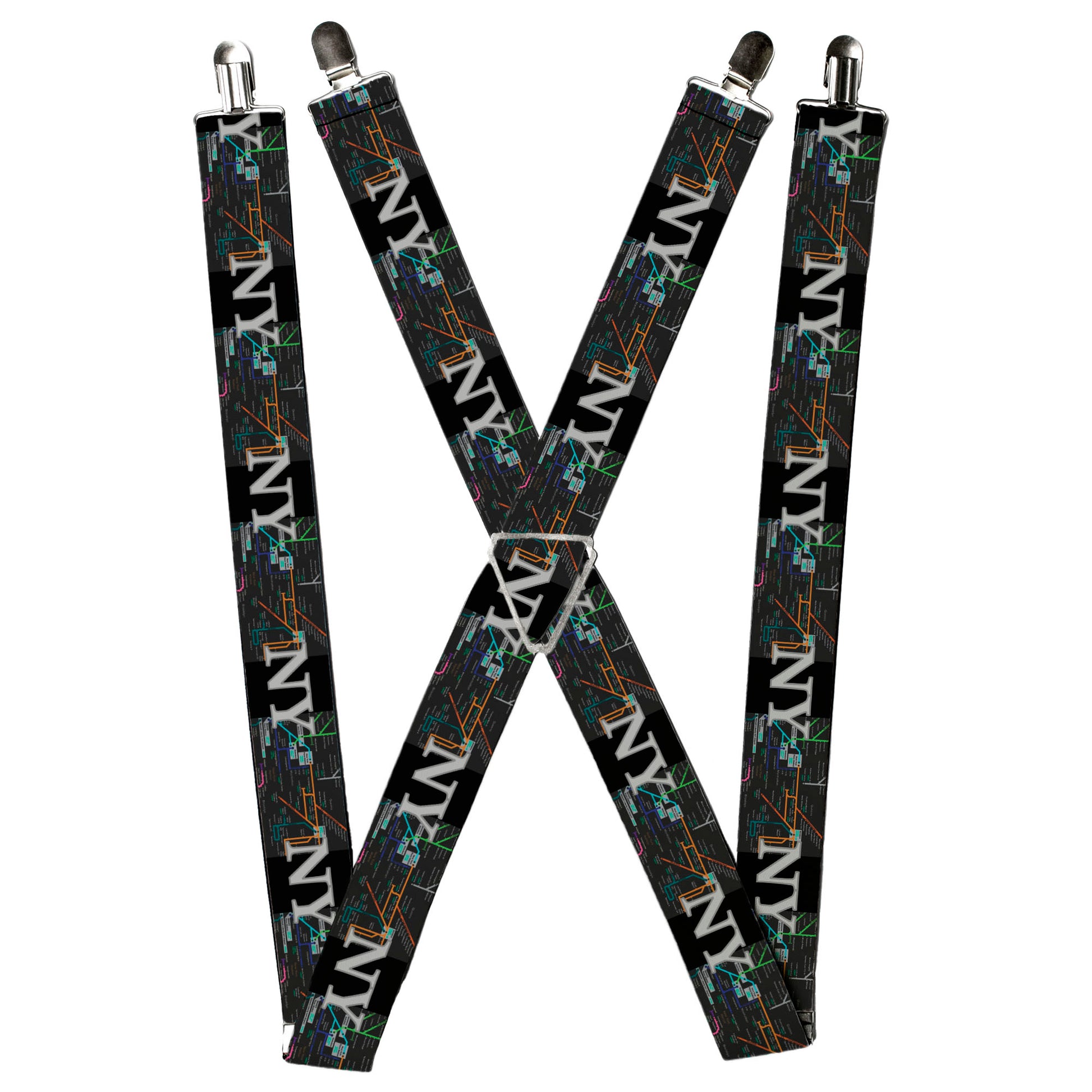 Suspenders - New York Subway Suspenders Buckle-Down