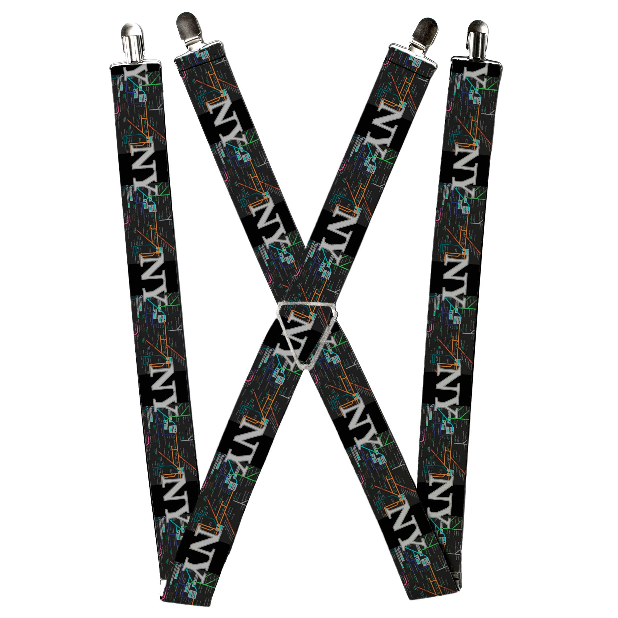 Suspenders - New York Subway Suspenders Buckle-Down