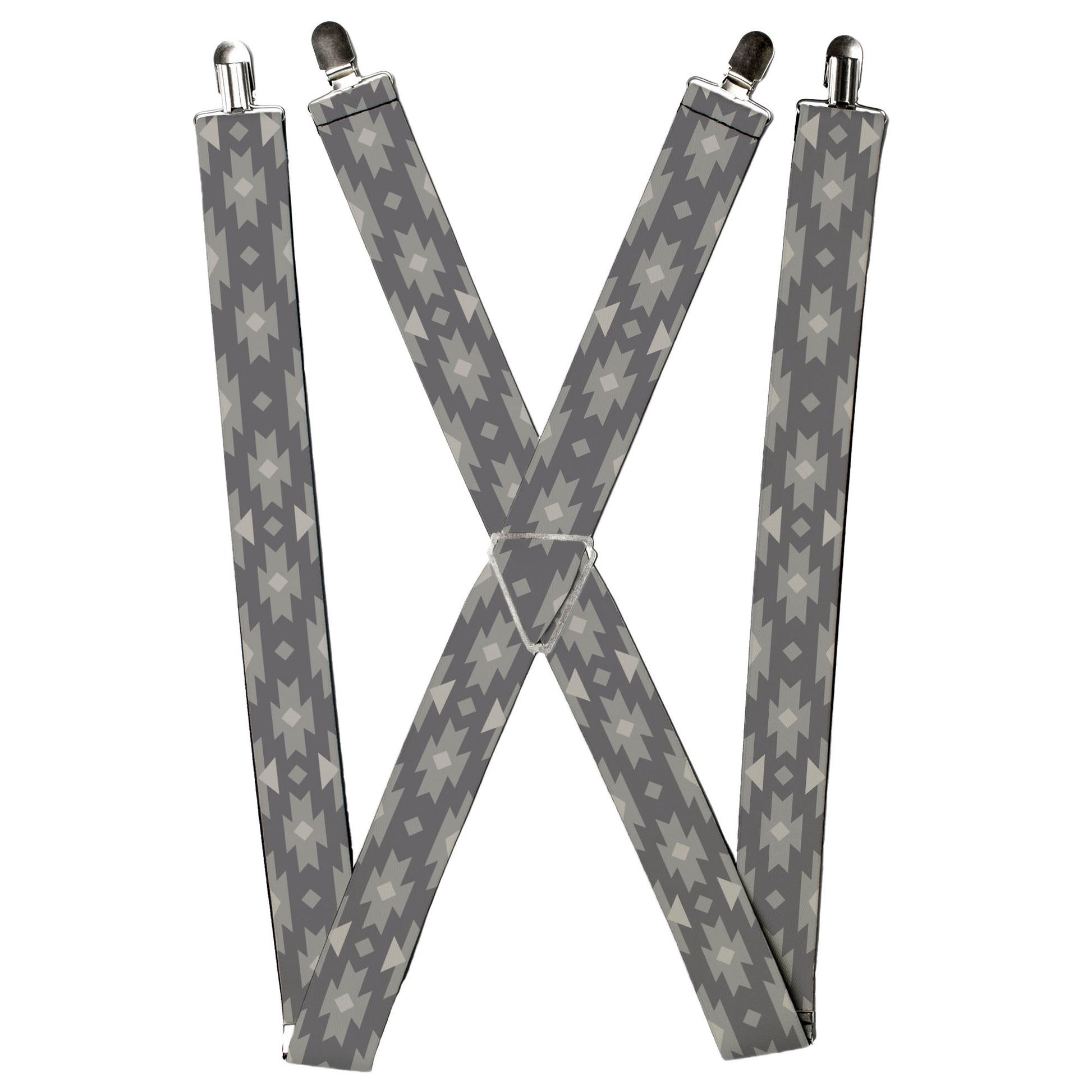 Suspenders - Navajo Grays Suspenders Buckle-Down