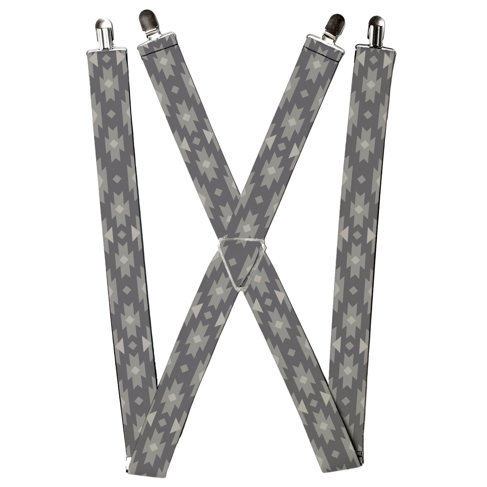 Suspenders - Navajo Grays Suspenders Buckle-Down
