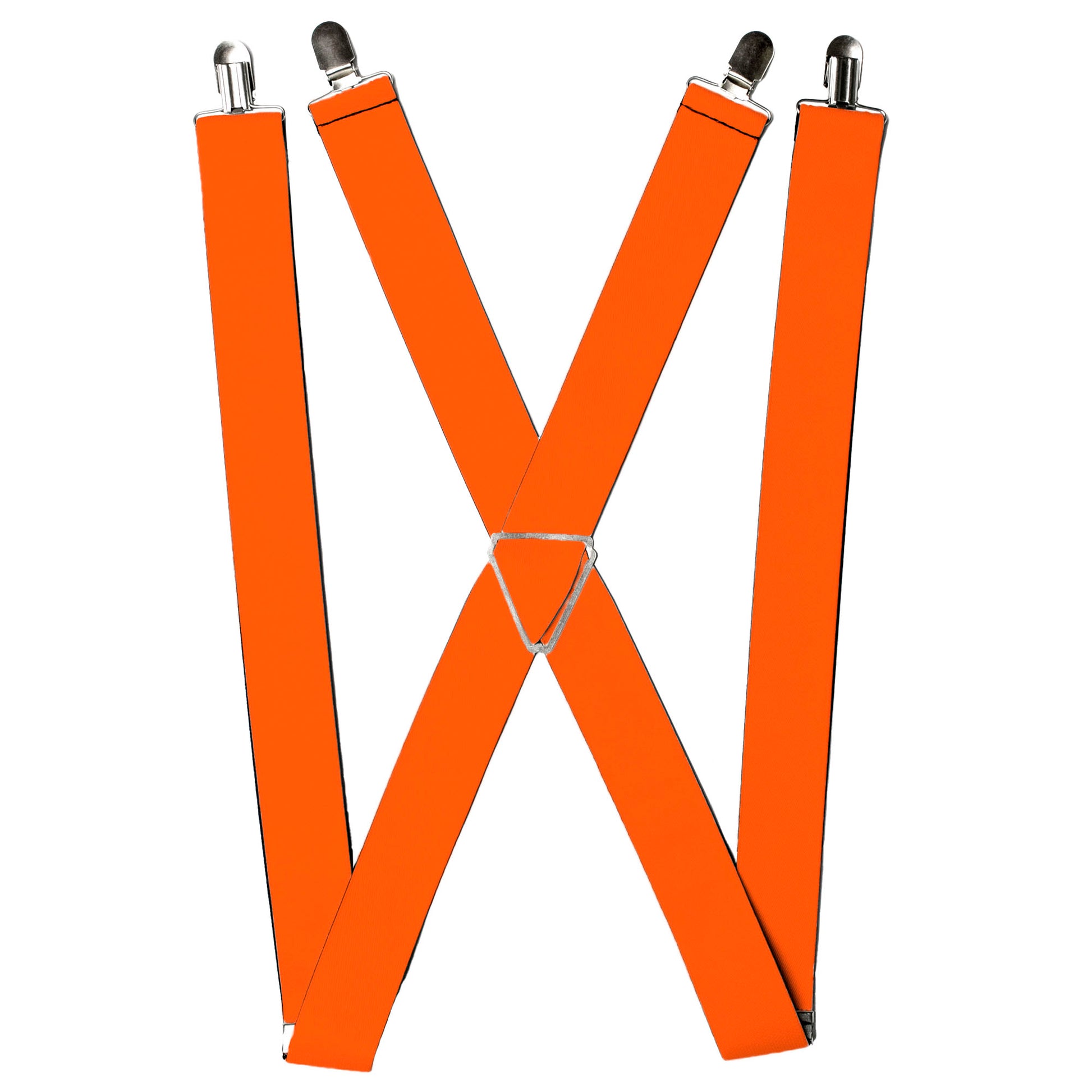 Suspenders - Neon Orange Suspenders Buckle-Down