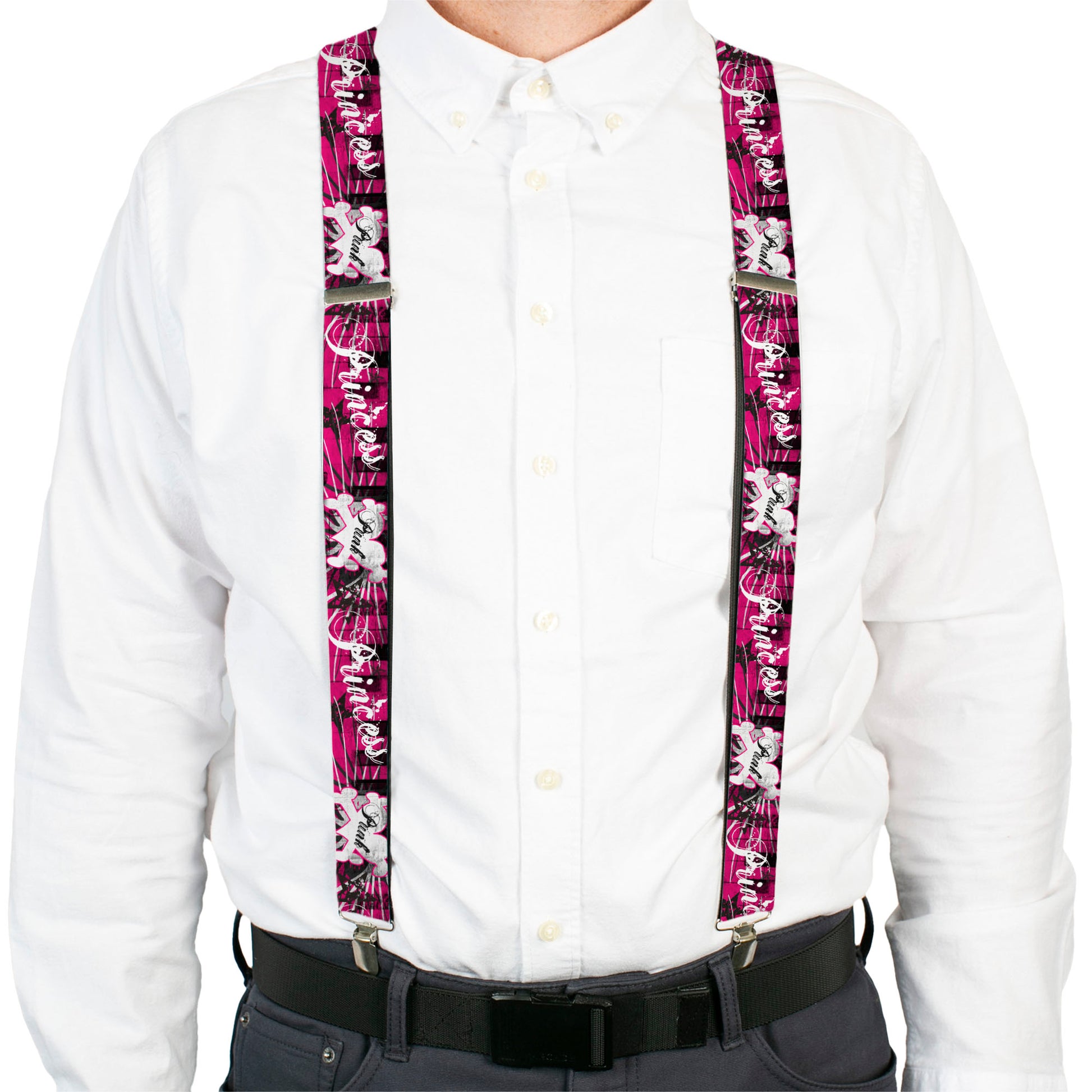 Suspenders - Punk Princess w/Piano Keys Suspenders Buckle-Down