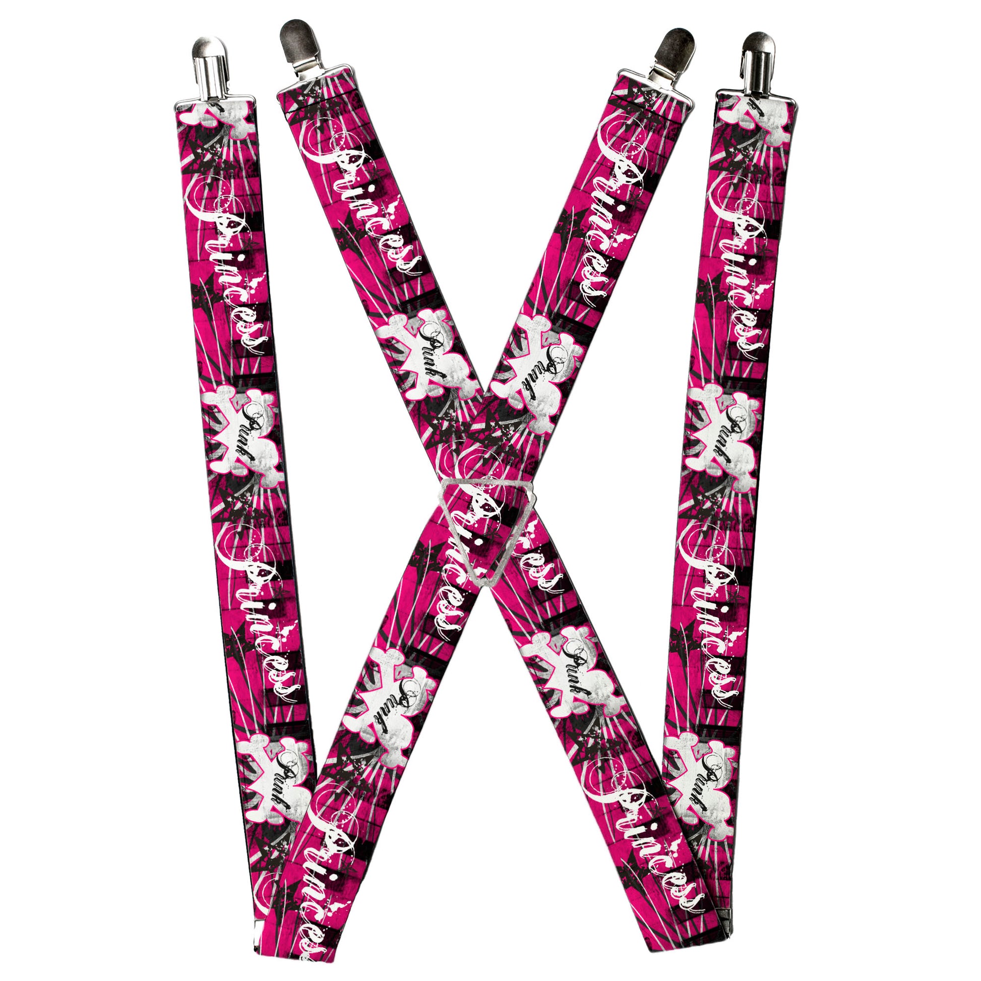 Suspenders - Punk Princess w/Piano Keys Suspenders Buckle-Down