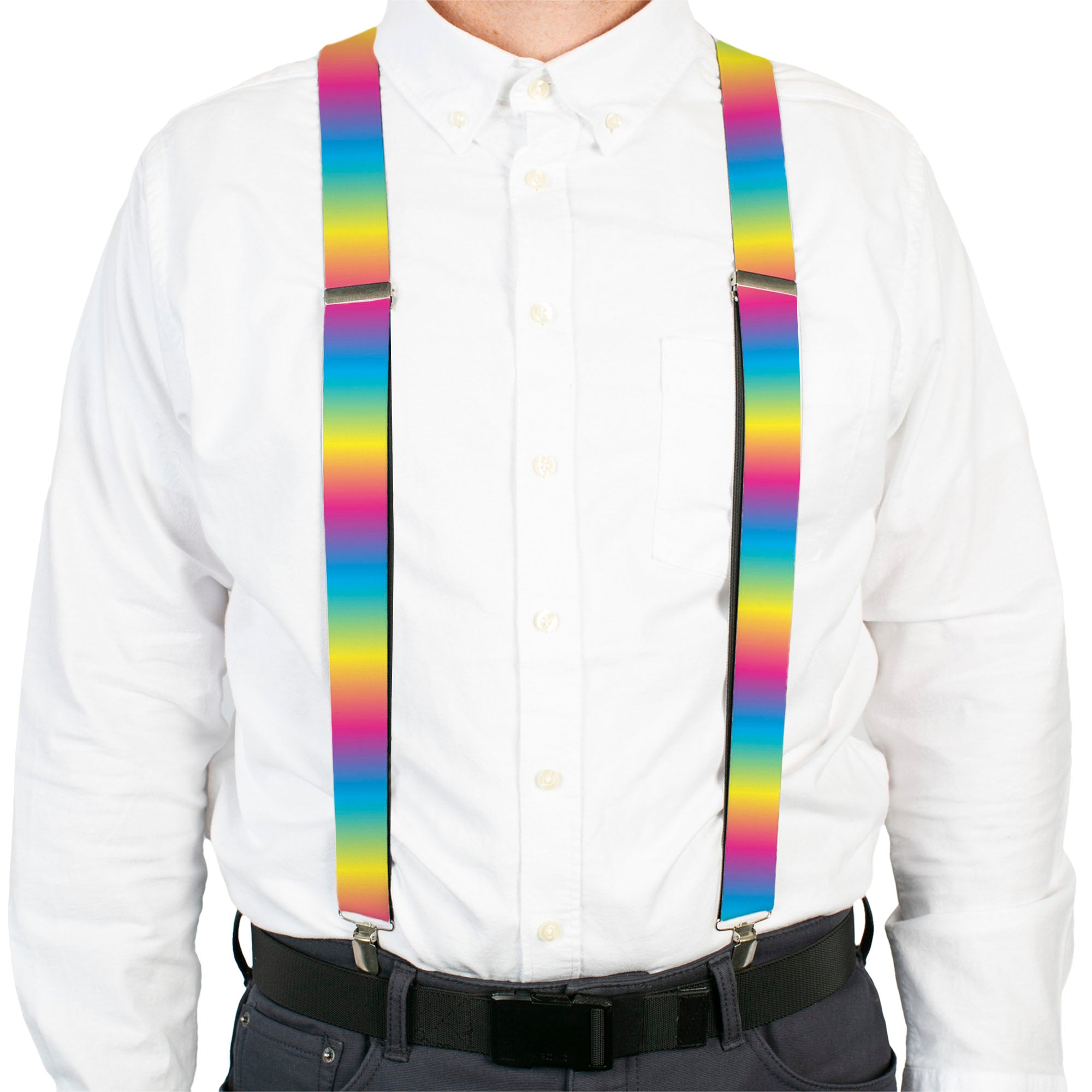 Suspenders - Rainbow Ombre Suspenders Buckle-Down