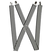 Suspenders - 1.5" - Printed Studs Suspenders Buckle-Down