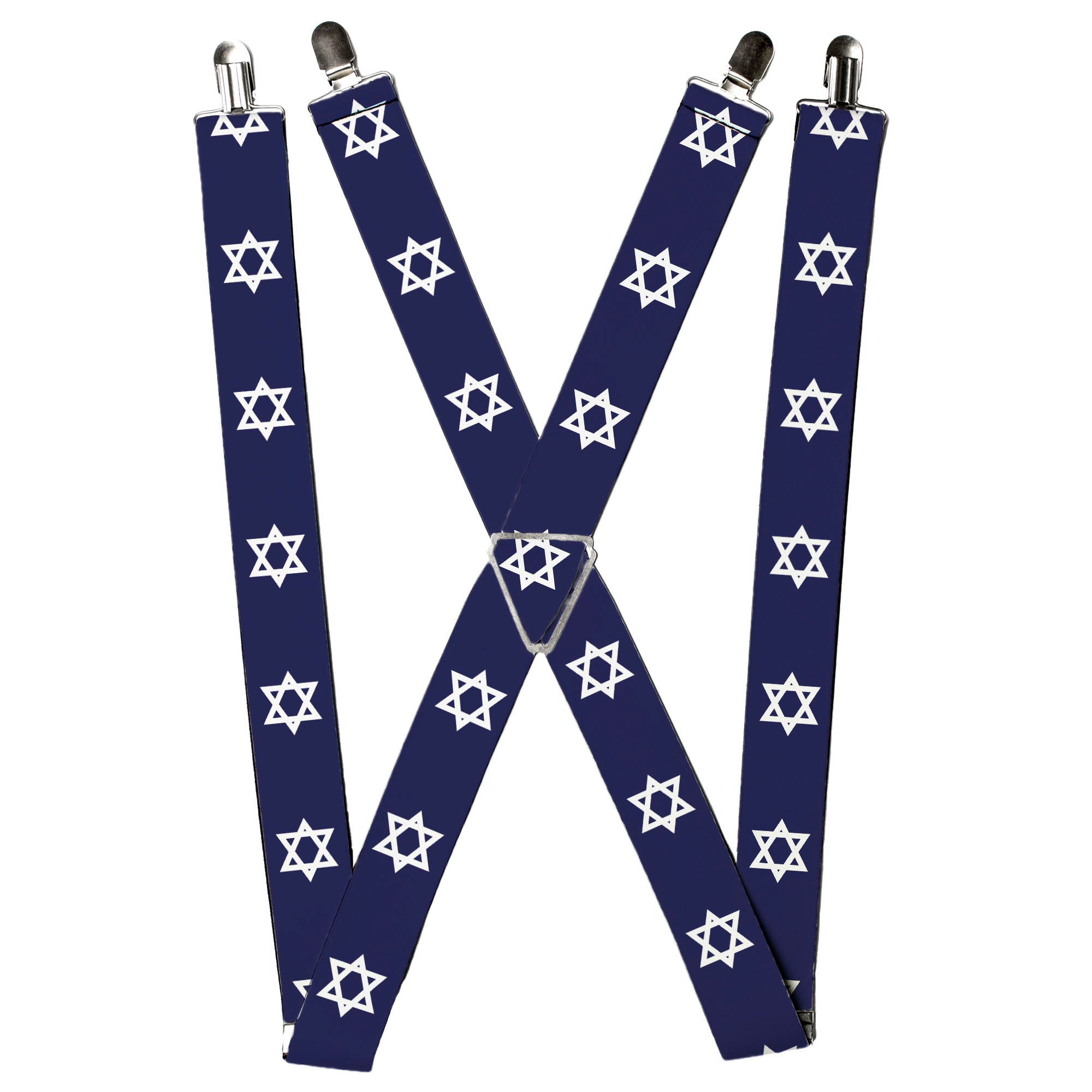Suspenders - Star of David Suspenders Buckle-Down