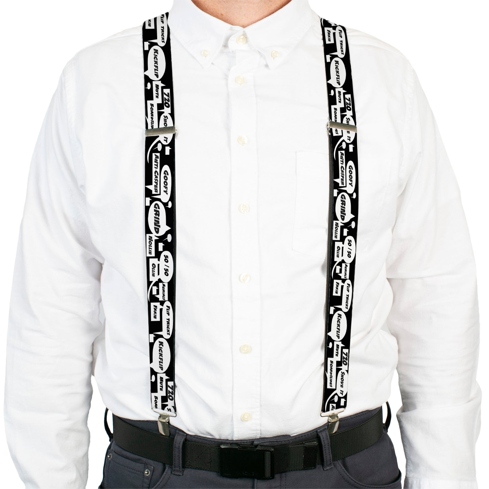 Suspenders - Skater Bubbles Suspenders Buckle-Down