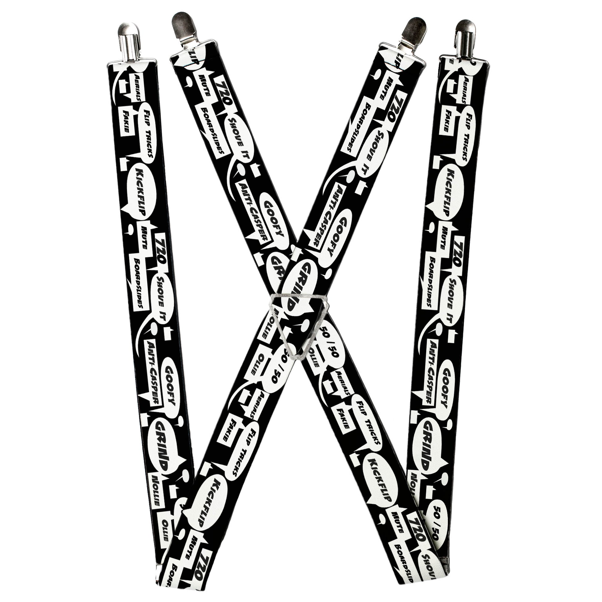 Suspenders - Skater Bubbles Suspenders Buckle-Down