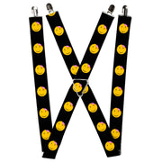 Suspenders - 1.5" - Smiley Brain Suspenders Buckle-Down