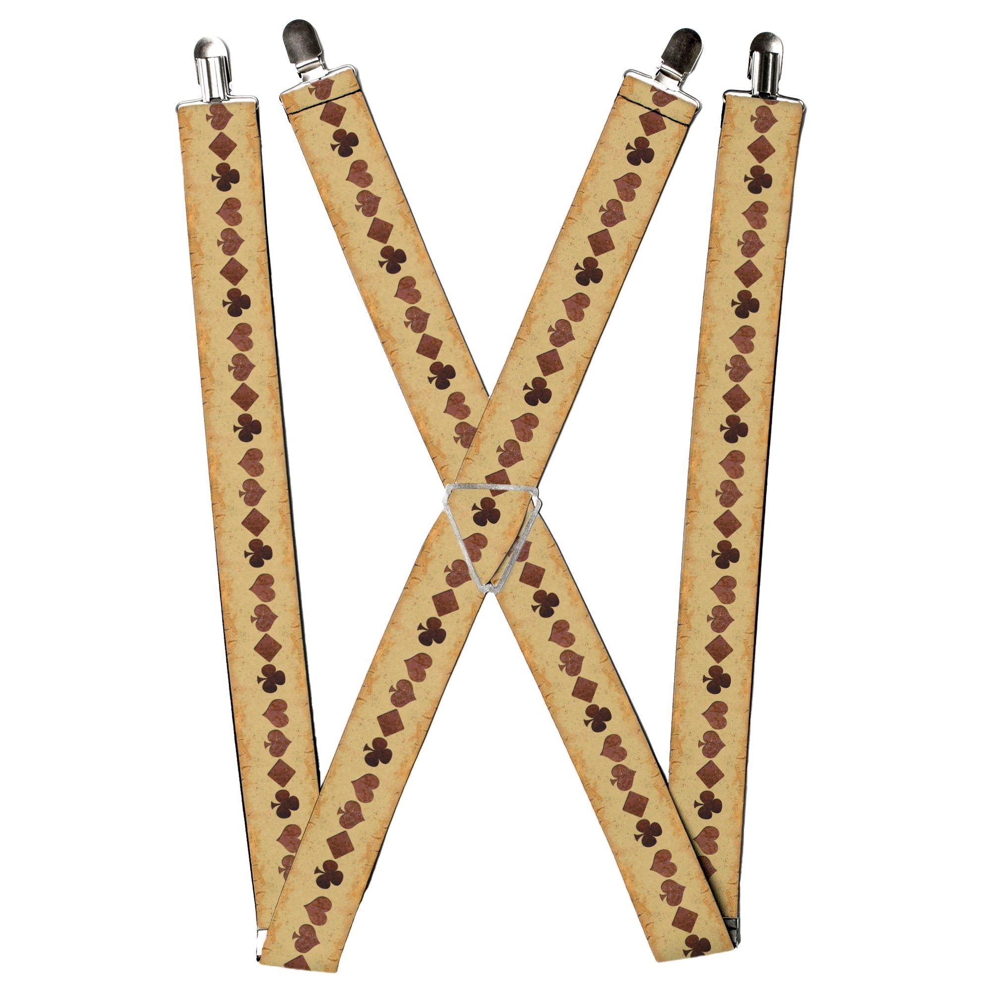 Suspenders - Suits Tan Stone Suspenders Buckle-Down