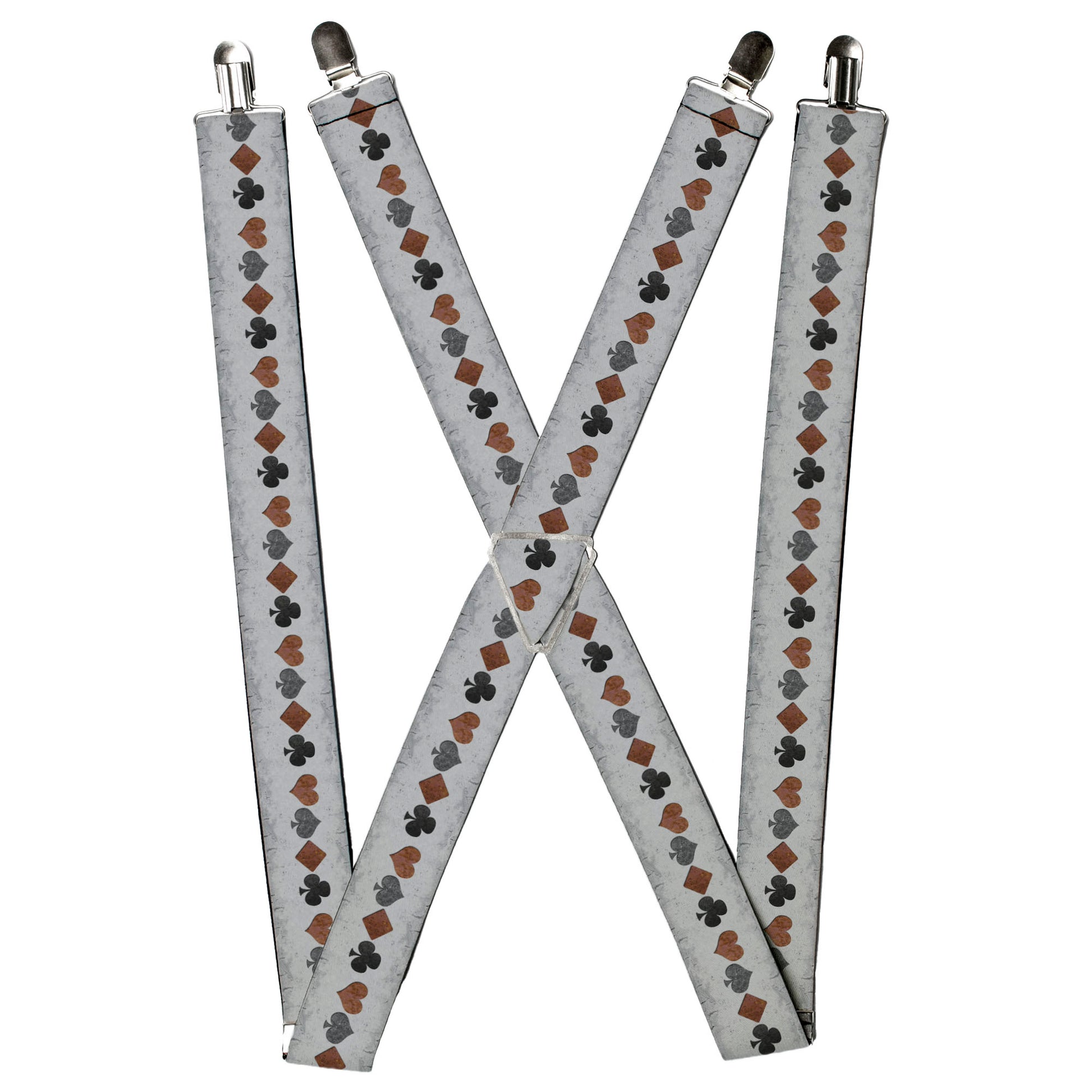 Suspenders - Suits Gray Stone Suspenders Buckle-Down