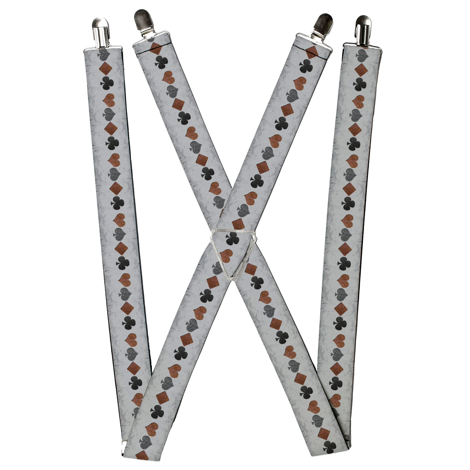Suspenders - Suits Gray Stone Suspenders Buckle-Down