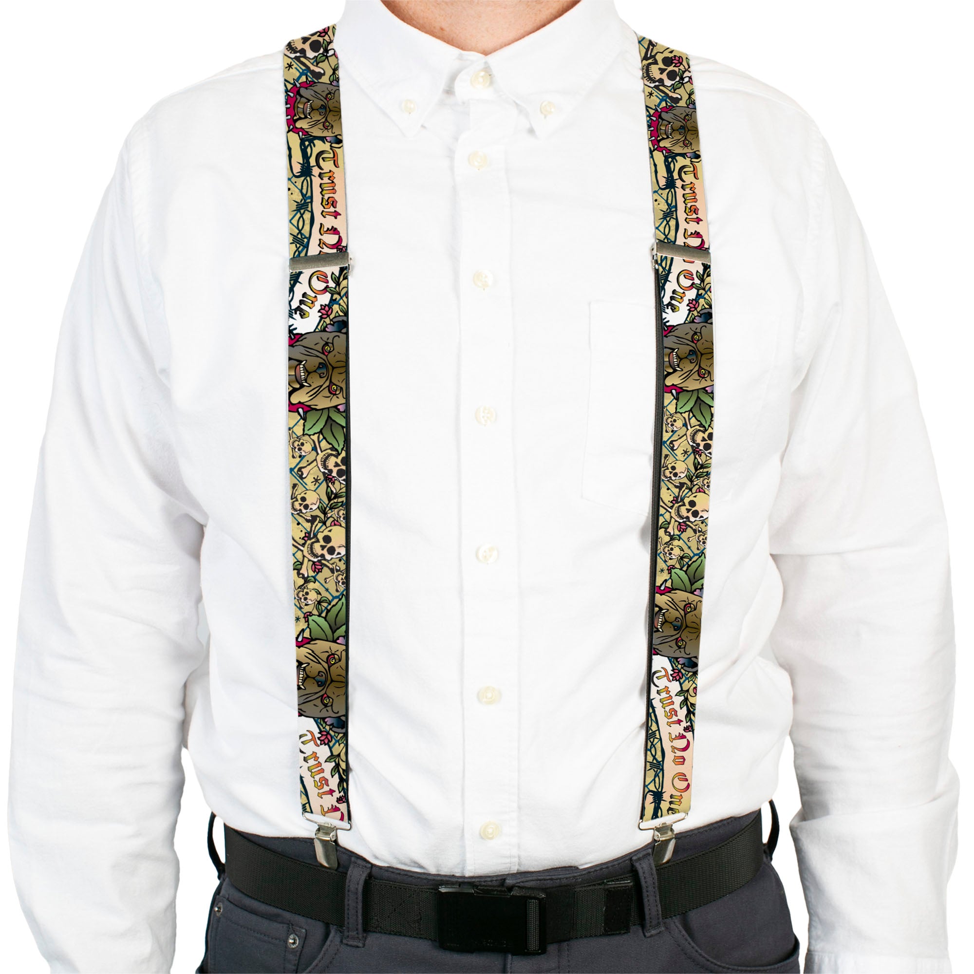 Suspenders - Trust No One Tan