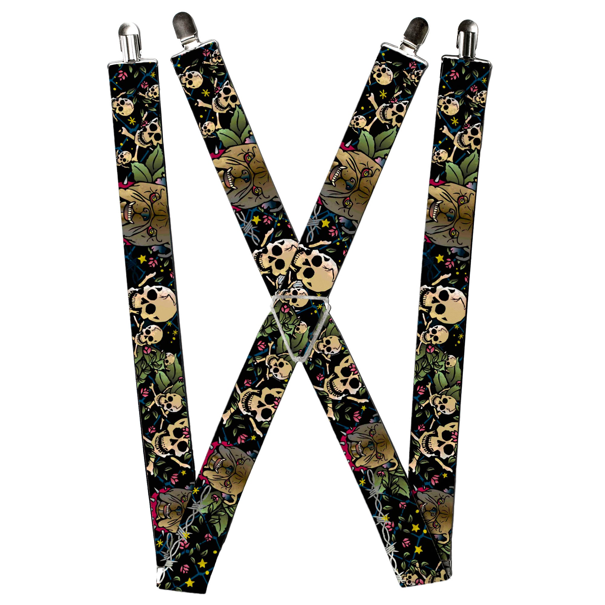 Suspenders - Trust No One CLOSE-UP Black