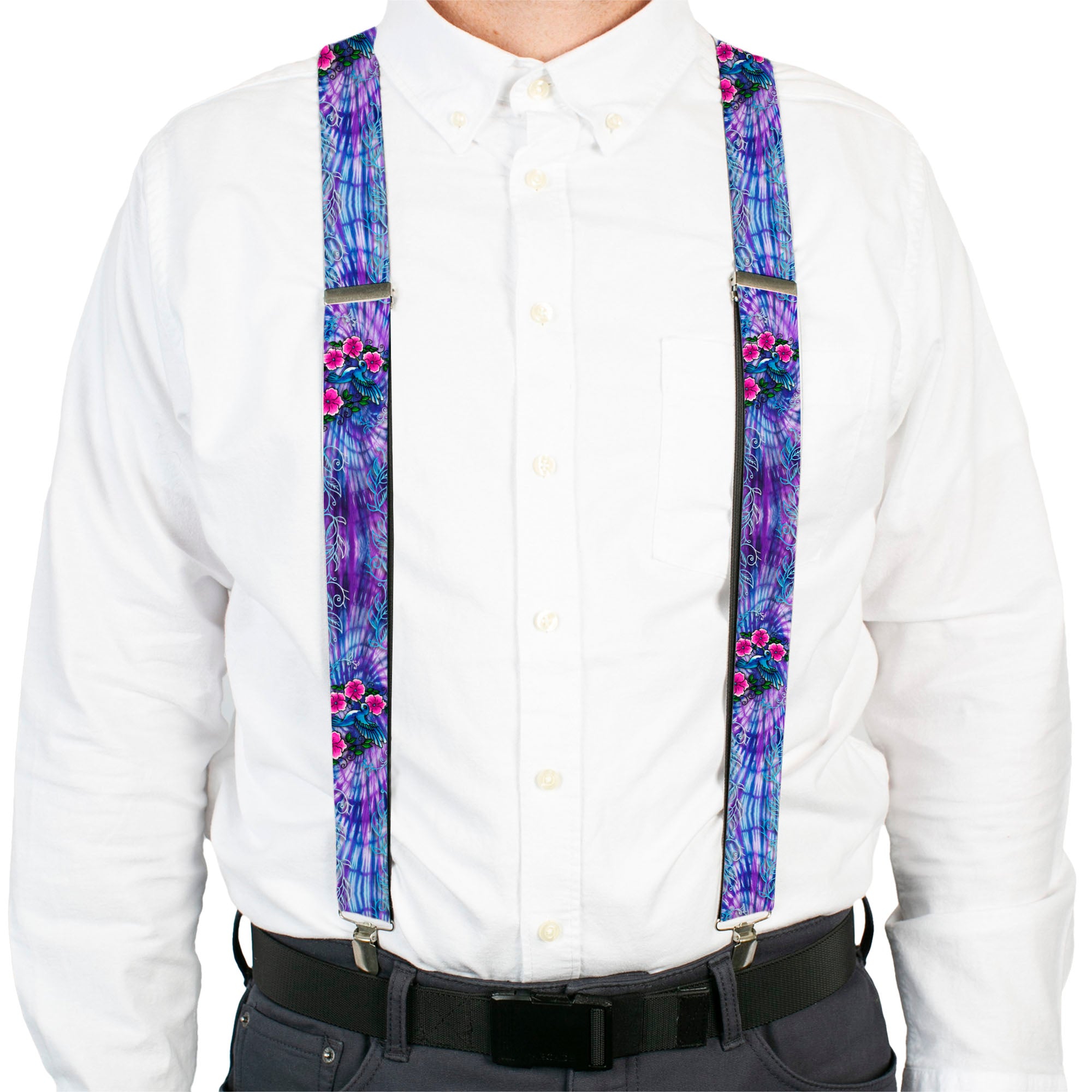 Suspenders - Tattoo Johnny-Hummingbird