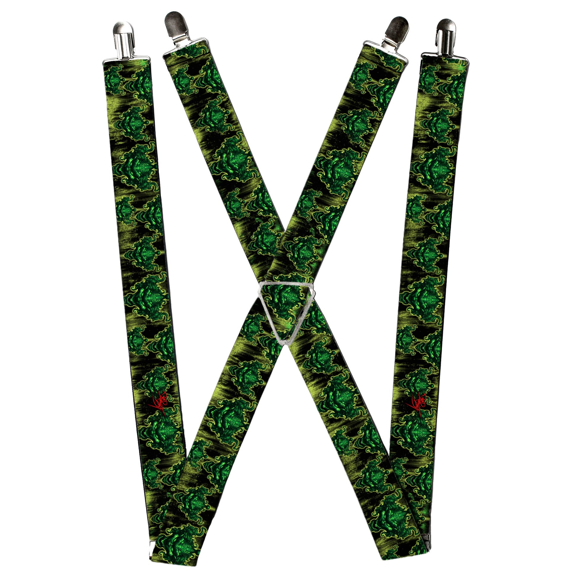 Suspenders - Tattoo Johnny-Evil Clown Suspenders Tattoo Johnny