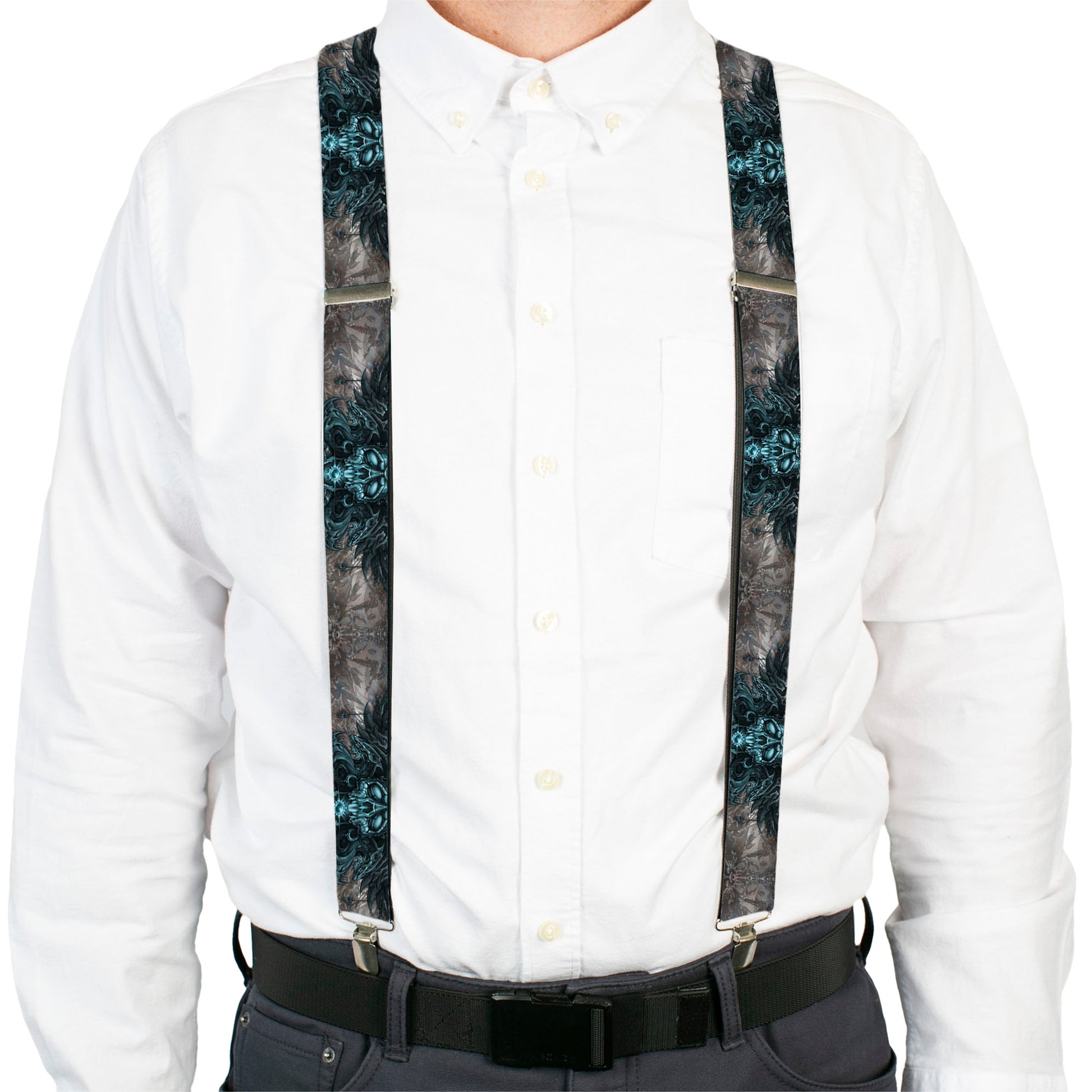 Suspenders - Tattoo Johnny-Star Machine Suspenders Tattoo Johnny