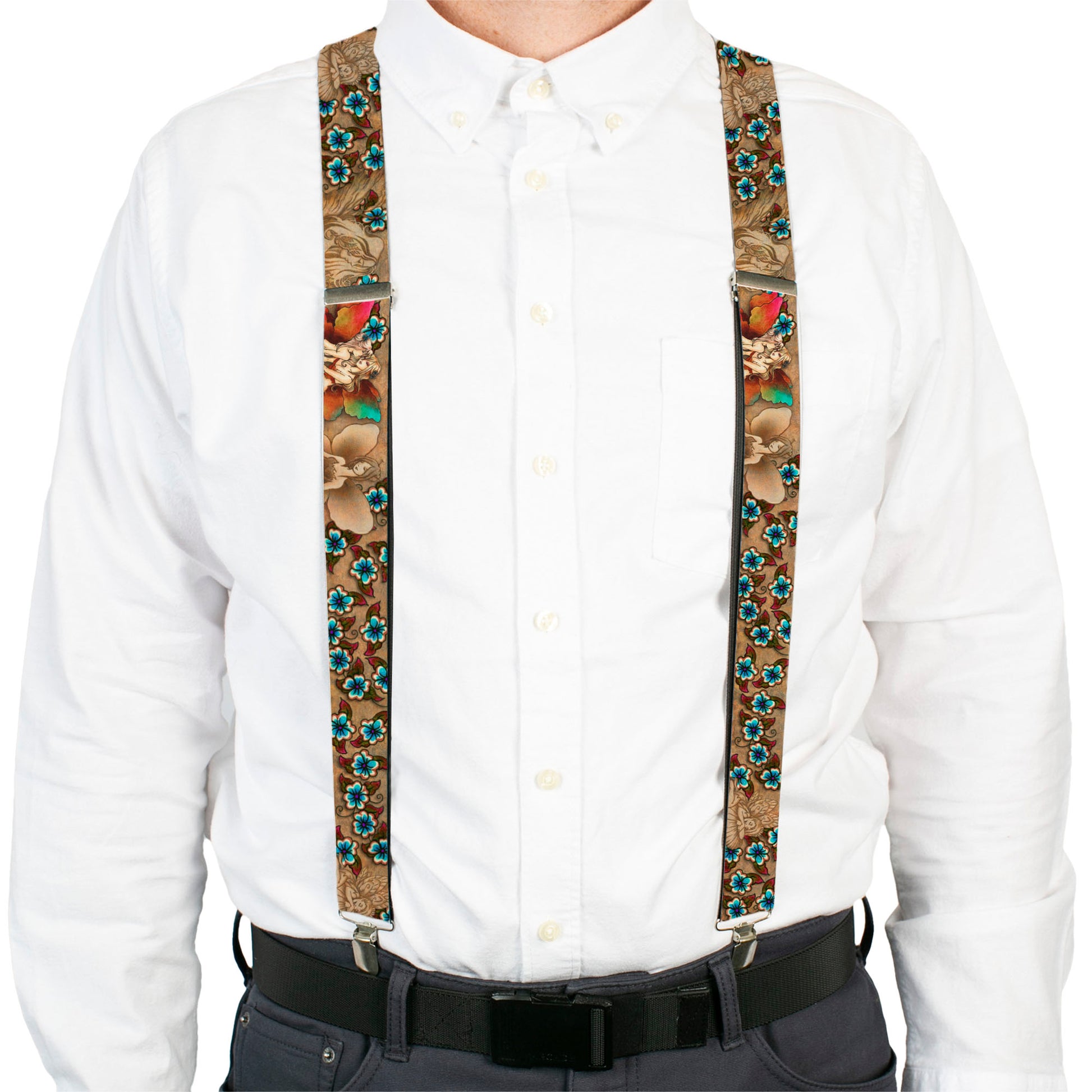 Suspenders - Tattoo Johnny-Fairies Suspenders Tattoo Johnny