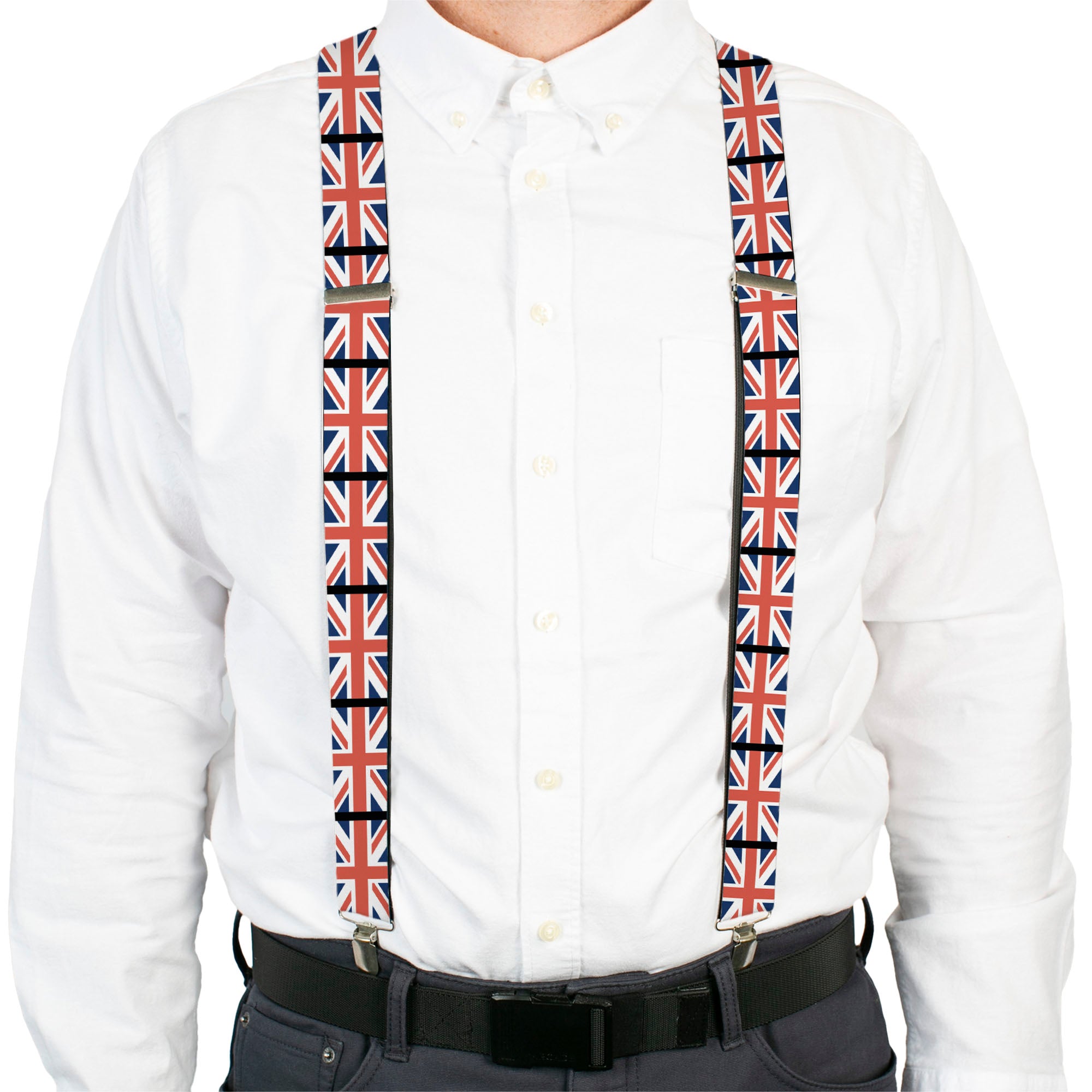 Suspenders - United Kingdom Flags