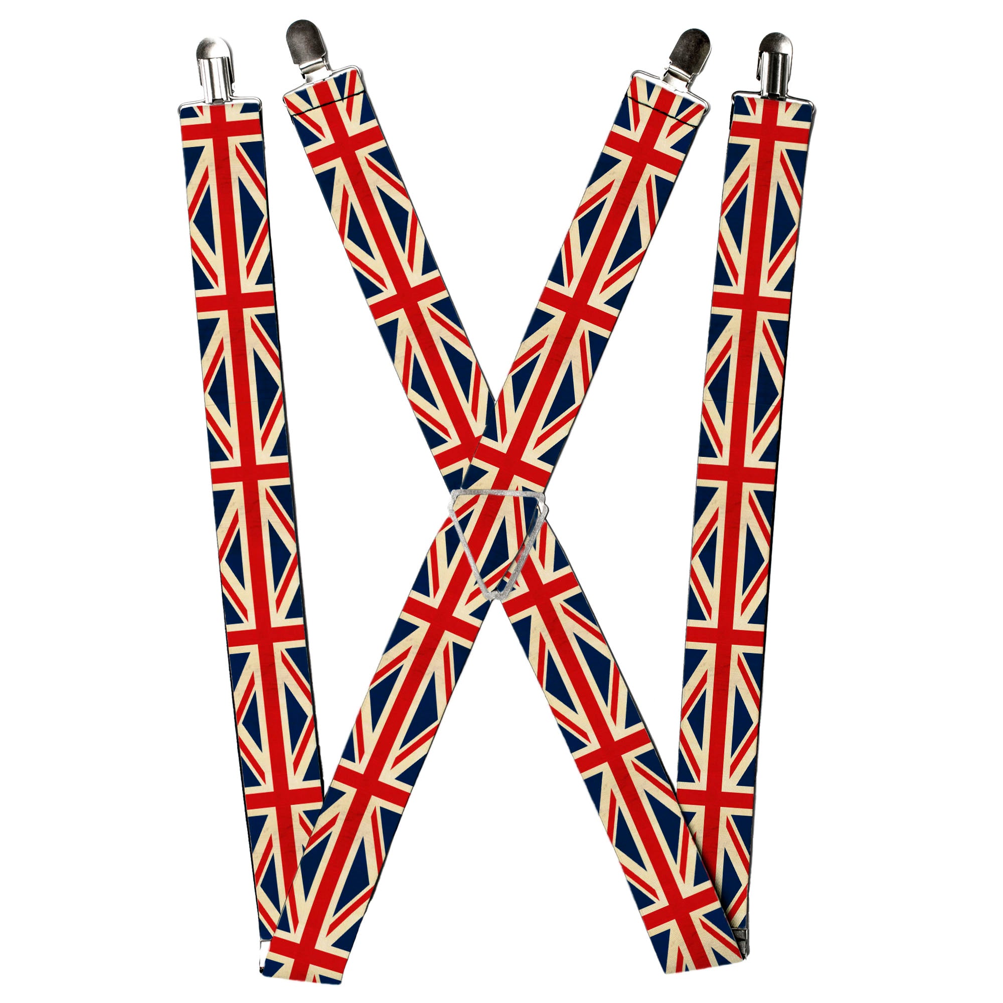 Suspenders - Vintage United Kingdom Flags