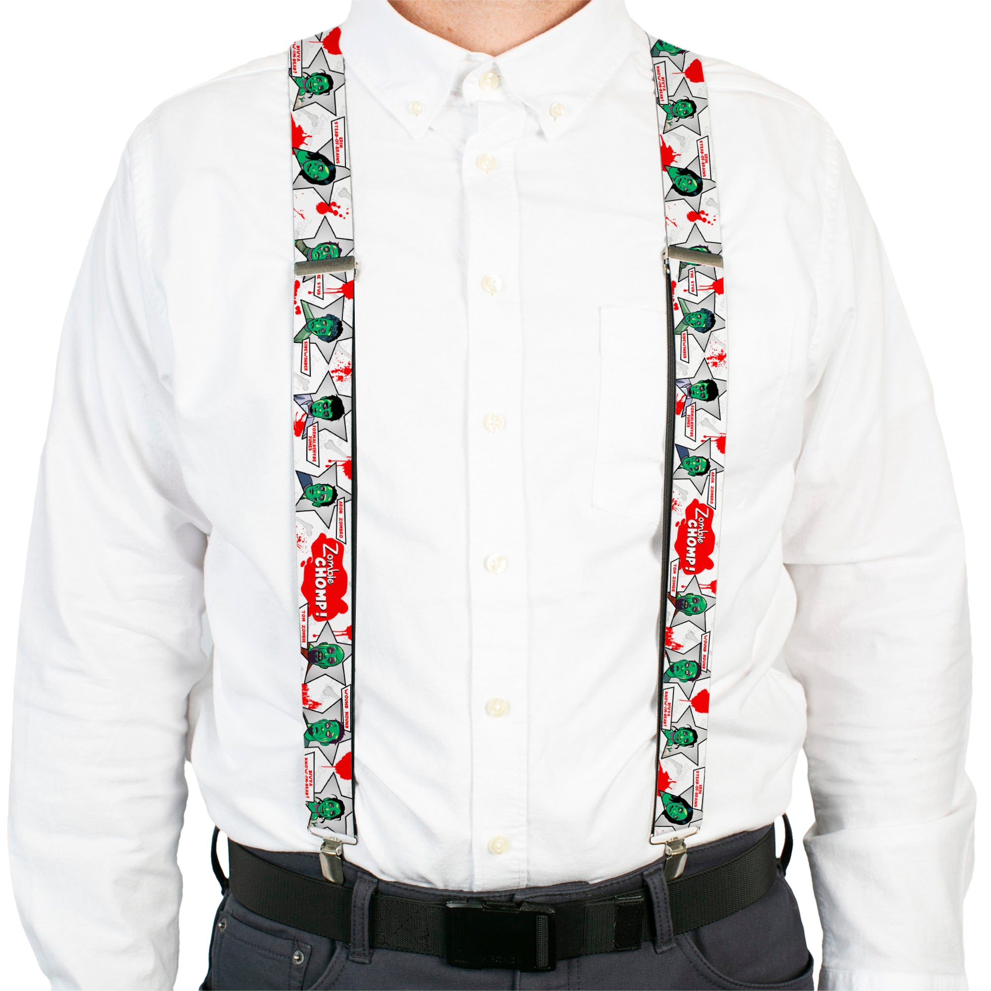 Suspenders - Zombie CHOMP!