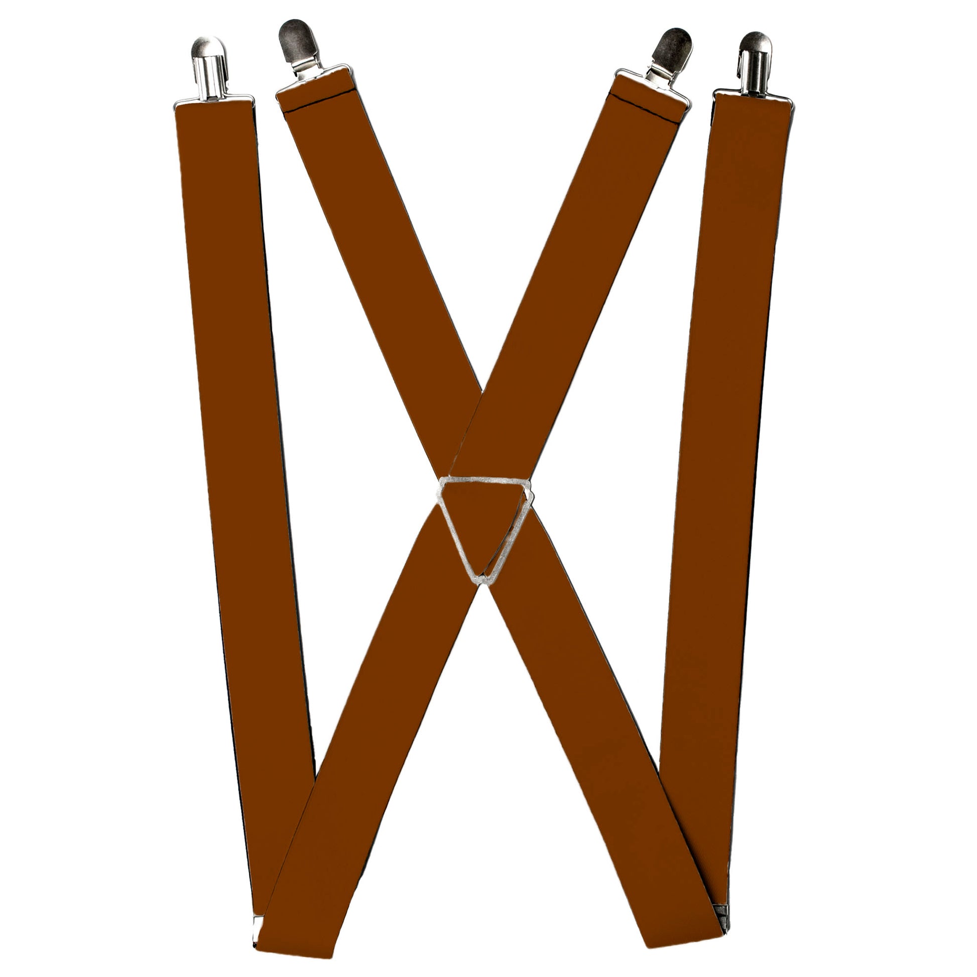 Suspenders - Brown Print Suspenders Buckle-Down