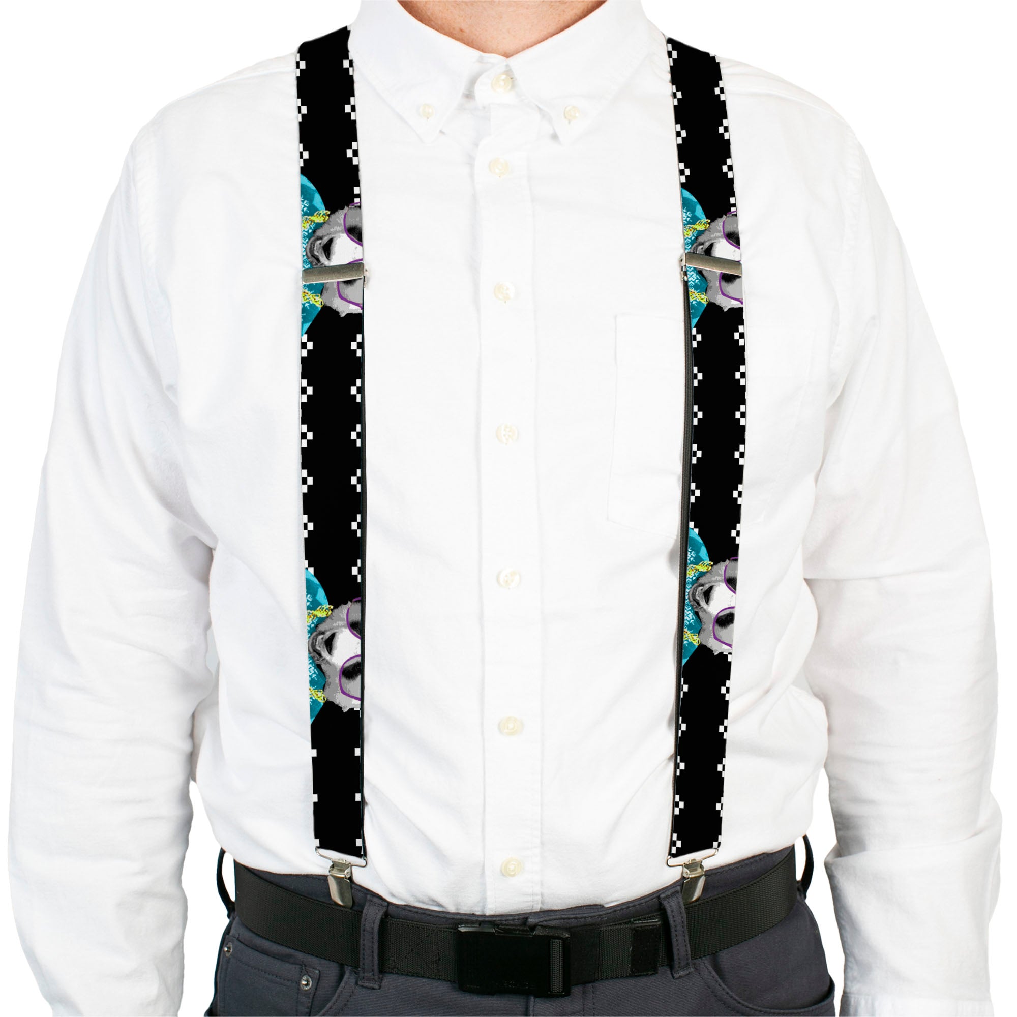 Suspenders - Panda Bling Suspenders Buckle-Down