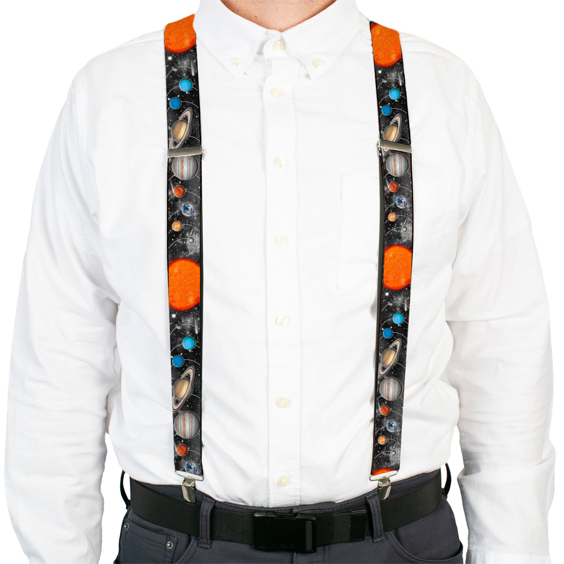Suspenders - Solar System Sun/Planets/Stars Suspenders Buckle-Down