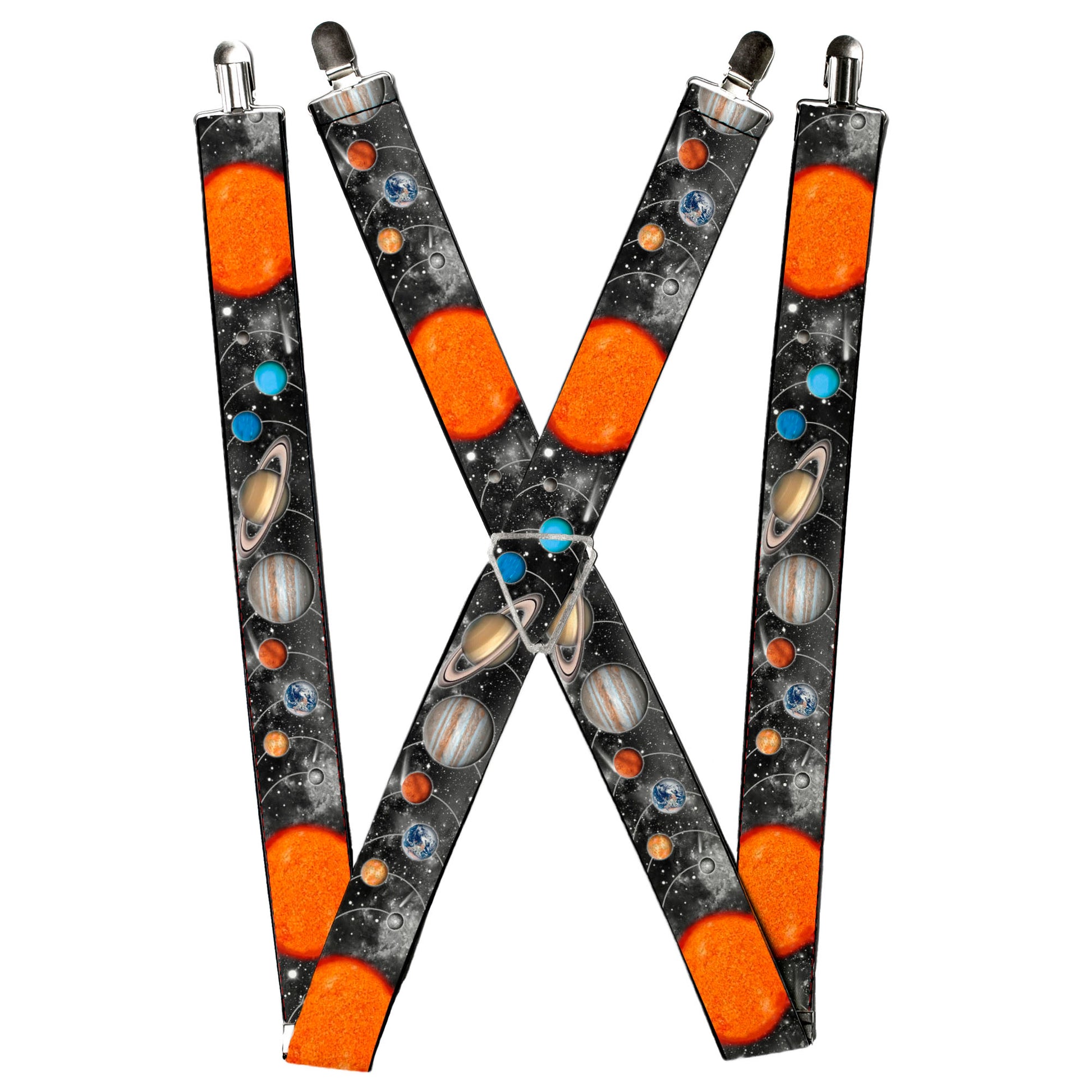 Suspenders - Solar System Sun/Planets/Stars Suspenders Buckle-Down