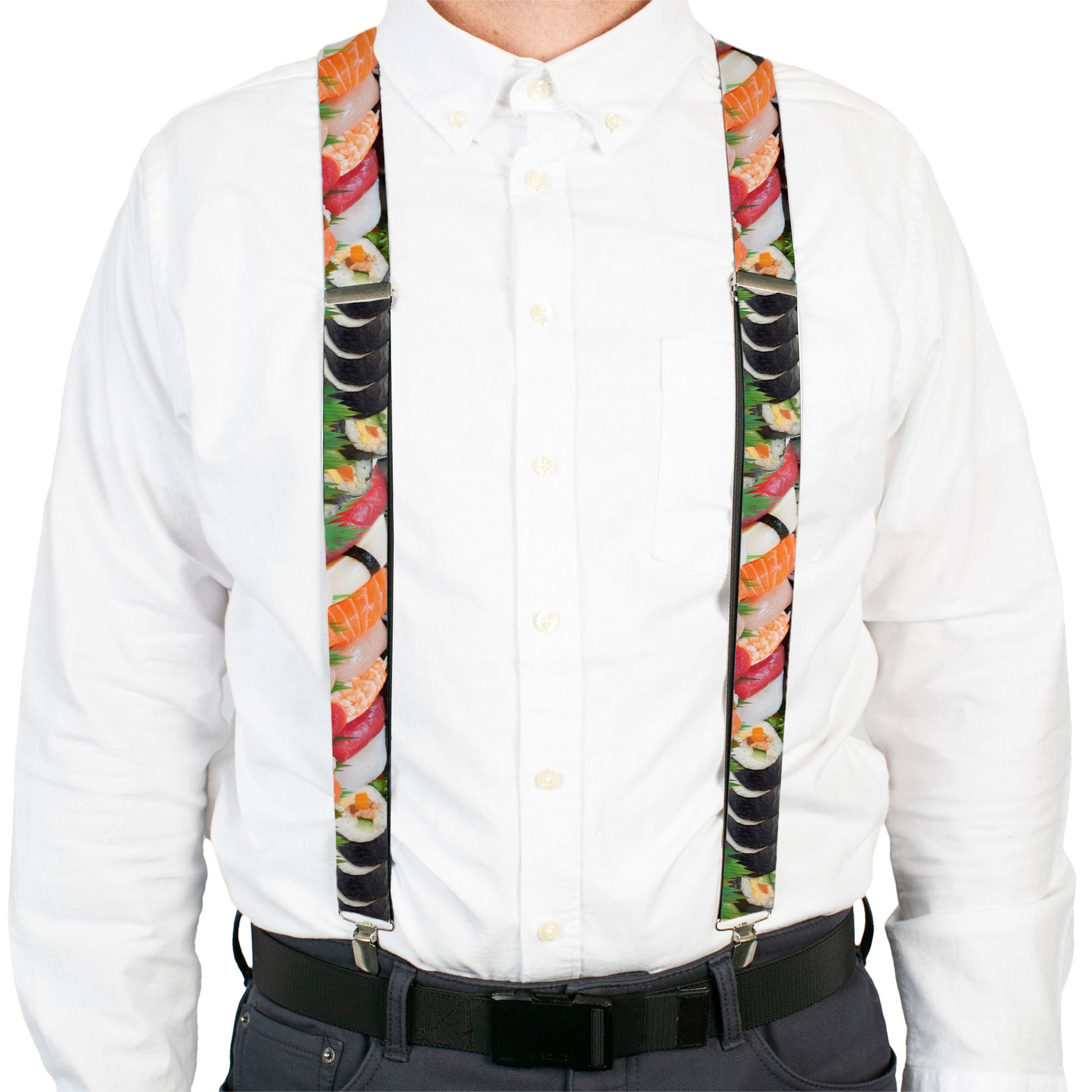 Suspenders - Sushi Vivid Suspenders Buckle-Down