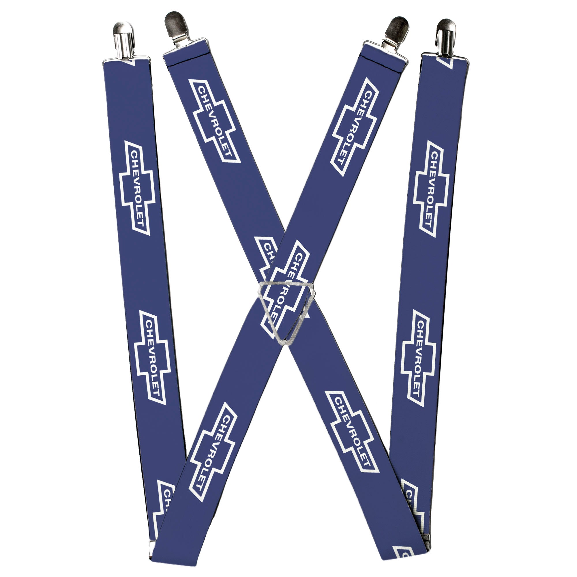 Suspenders - 1965 CHEVROLET Bowtie Blue/White