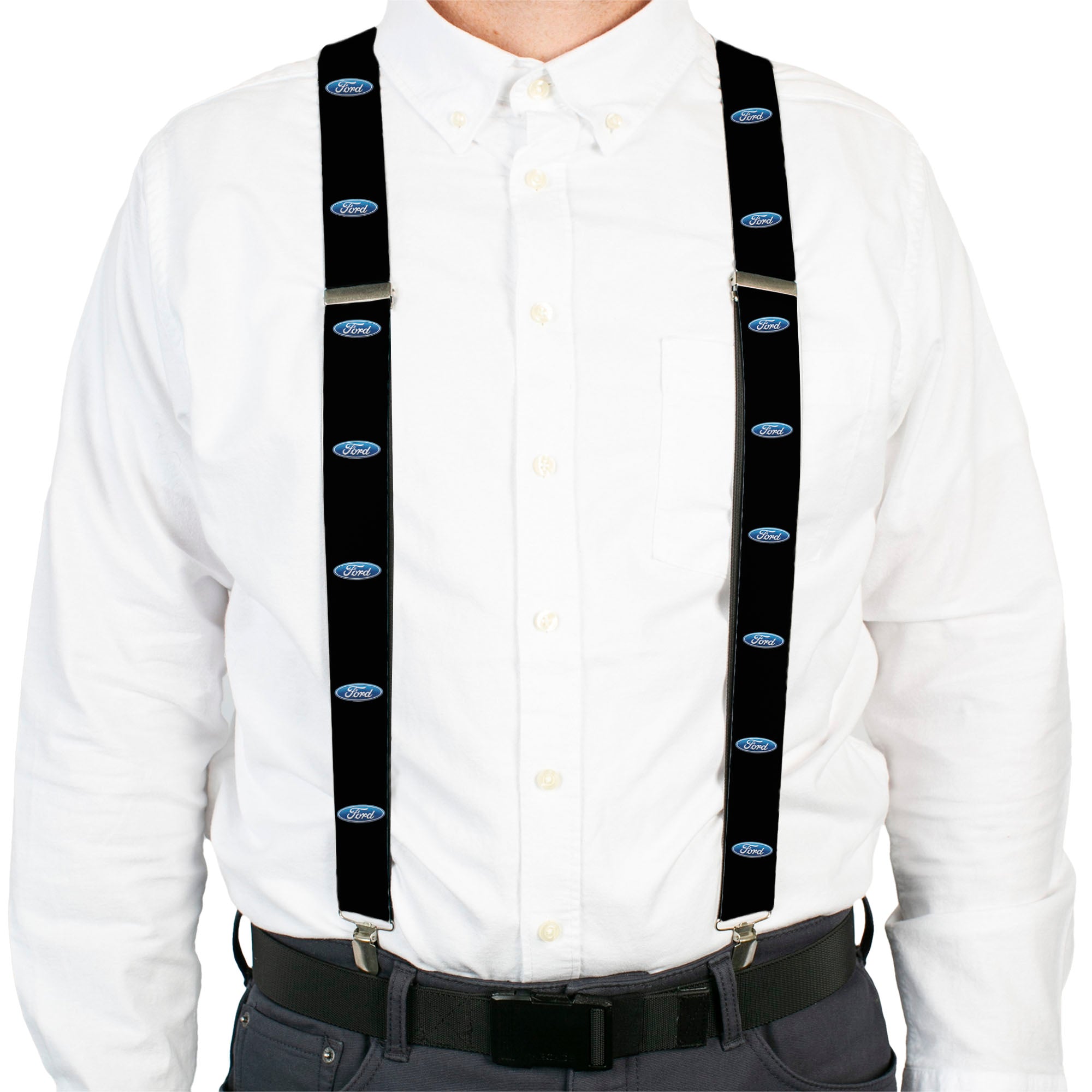 Suspenders - Ford Oval Logo REPEAT
