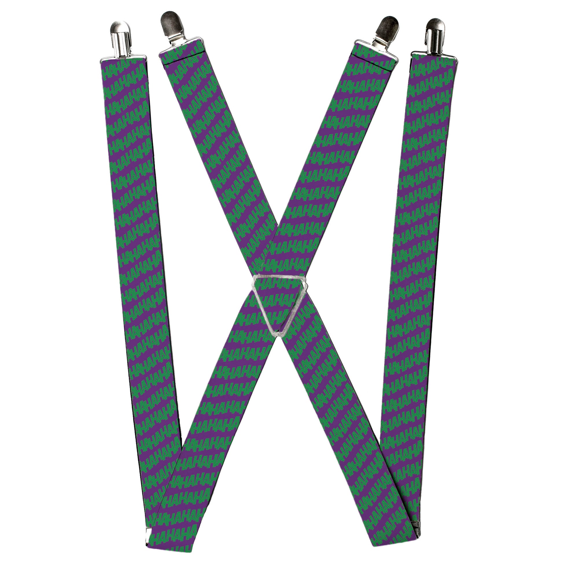 Suspenders - Joker HAHAHA Purple/Green Suspenders DC Comics