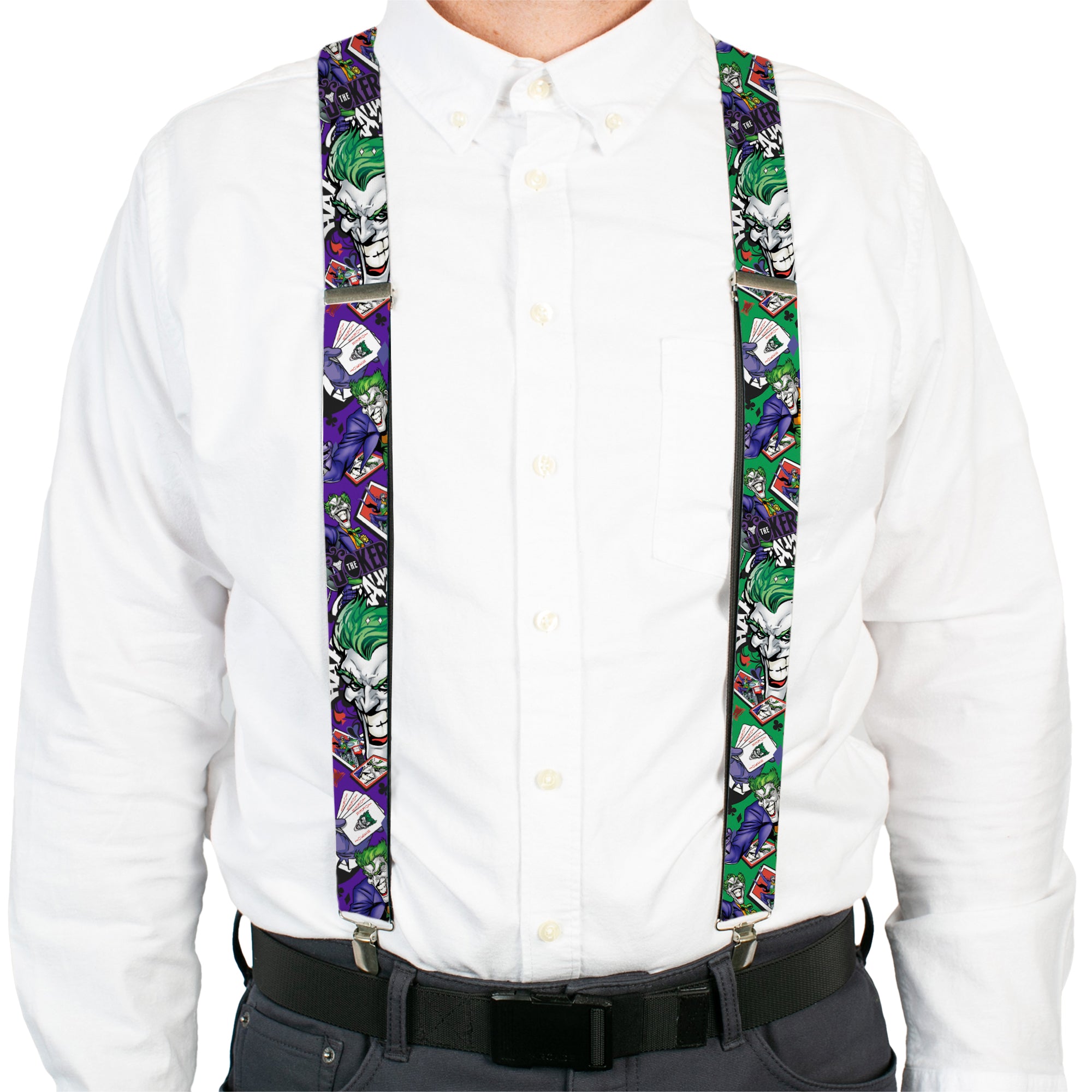 Suspenders - THE JOKER Playing Cards Poses