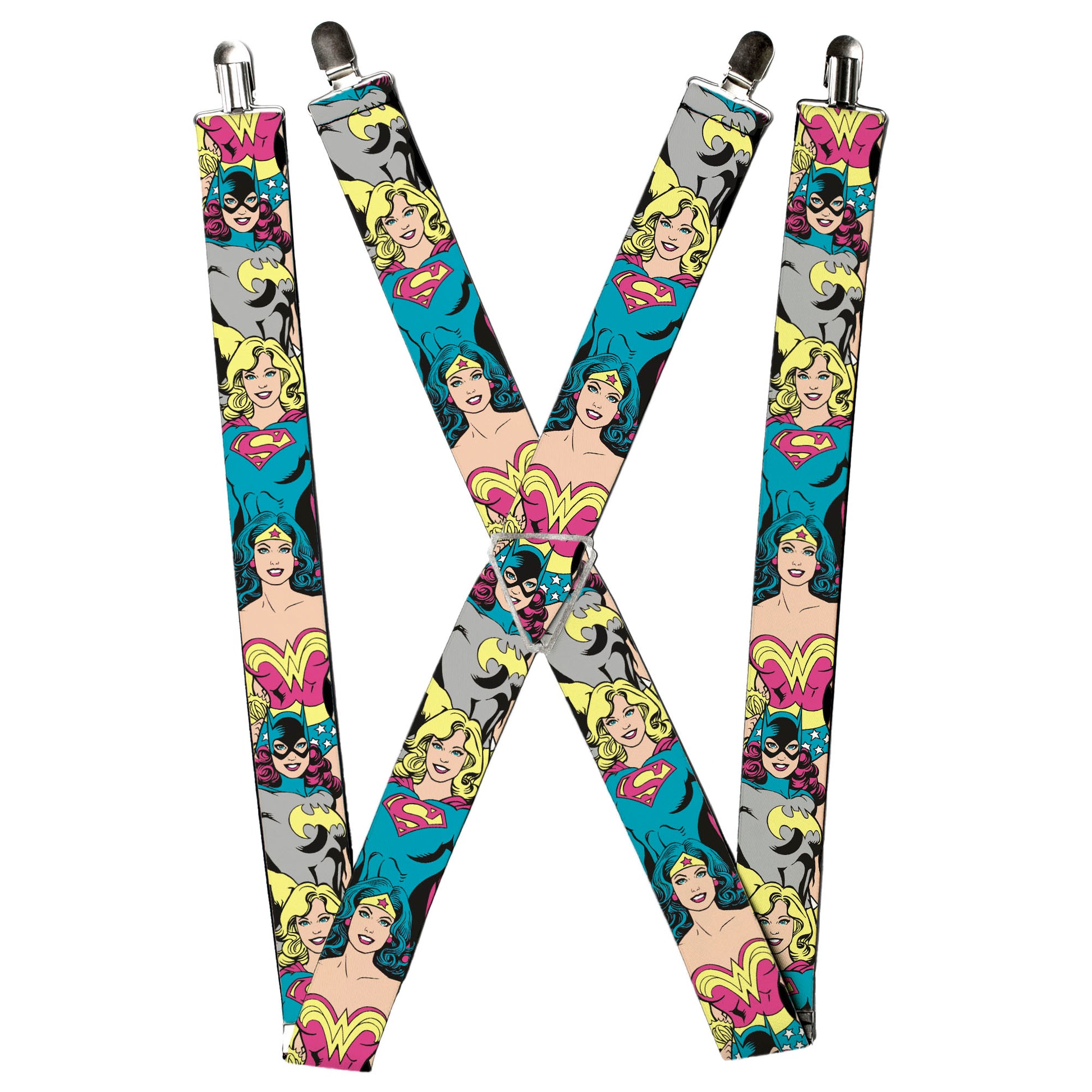 Suspenders - Batgirl/Supergirl/Wonder Woman Poses Suspenders DC Comics