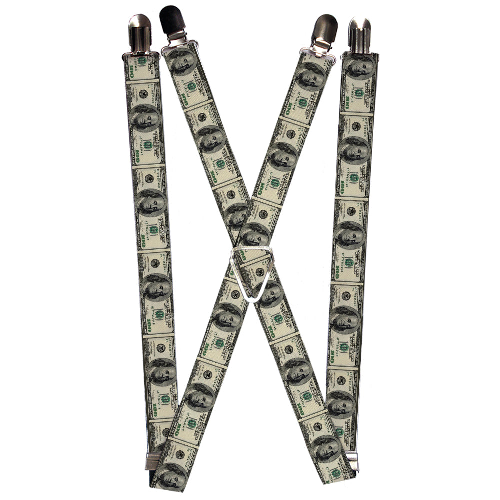 Suspenders - 100 Dollar Bills