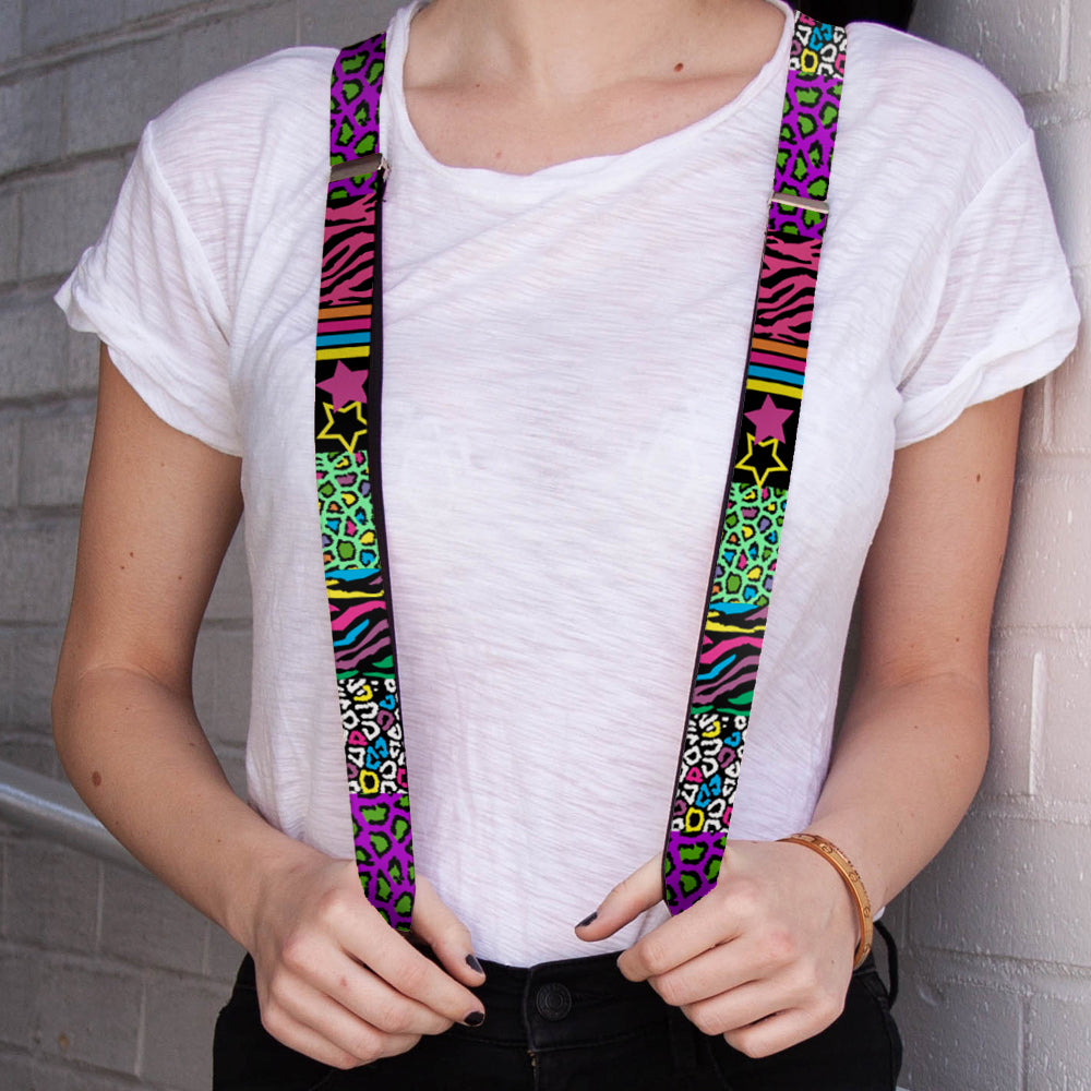 Suspenders - Animal Skins & Stripes 2 Suspenders Buckle-Down