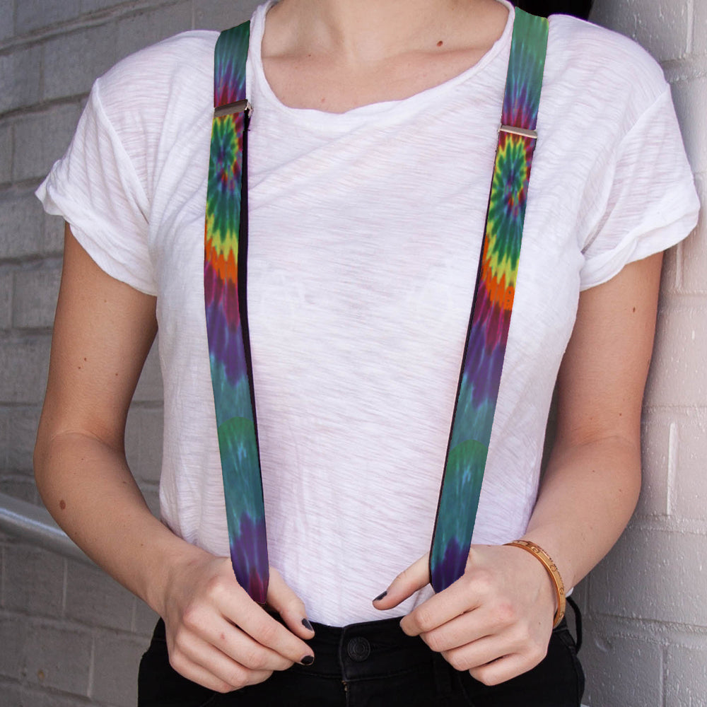 Suspenders - Buckle-Down Tie Dye Suspenders Buckle-Down