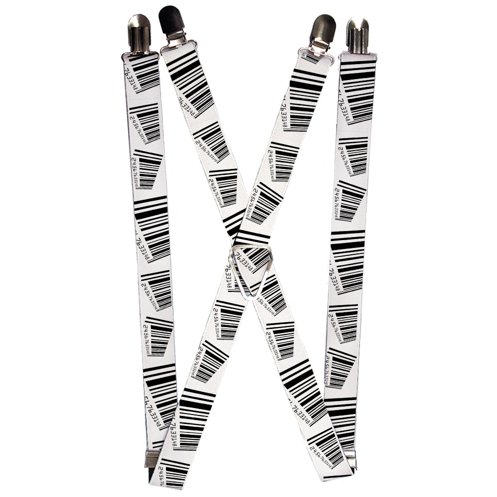 Suspenders - Barcode Suspenders Buckle-Down 1.0-Inch Wide Regular
