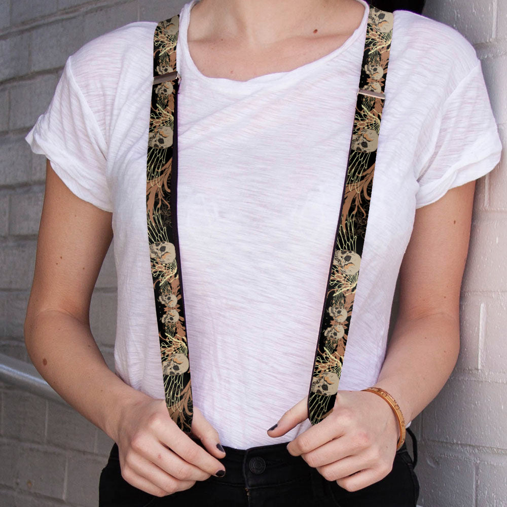 Suspenders - Buckle-Down Die Hard Skull 02 Suspenders Buckle-Down