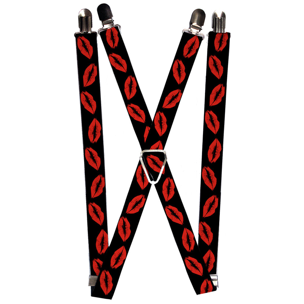 Suspenders - Kisses Suspenders Buckle-Down 1.0-Inch Wide Regular