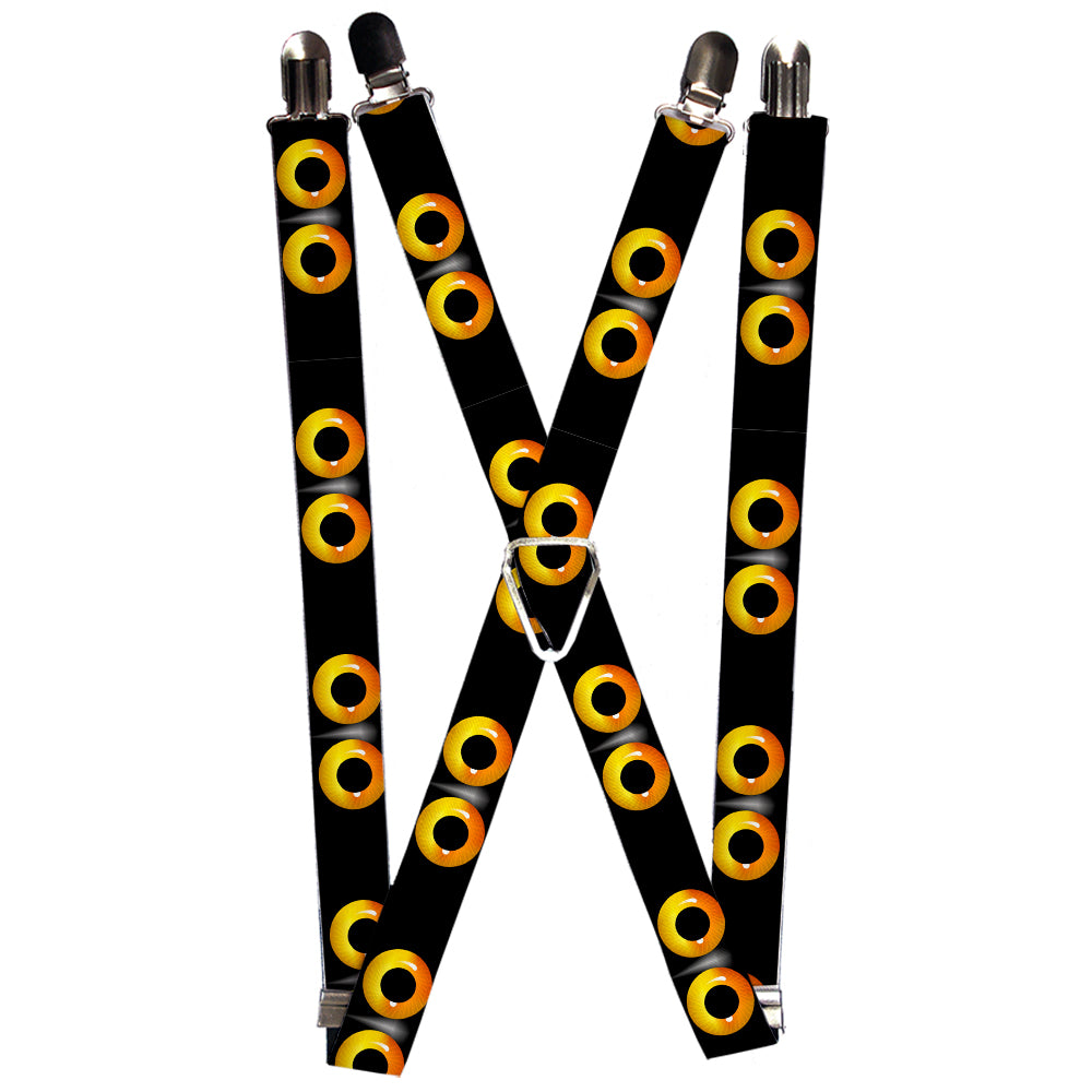 Suspenders - Owl Eyes 2 Suspenders Buckle-Down 1.0-Inch Wide Regular