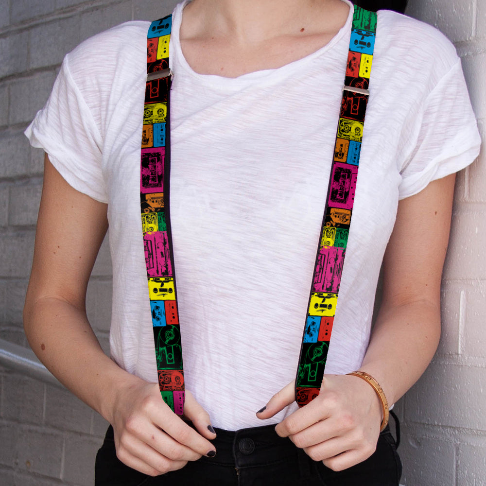 Suspenders - Tapes Multi Neon Suspenders Buckle-Down