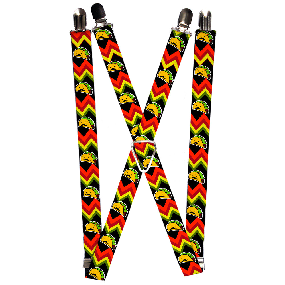 Suspenders - Taco Man Suspenders Buckle-Down 1.0-Inch Wide Regular