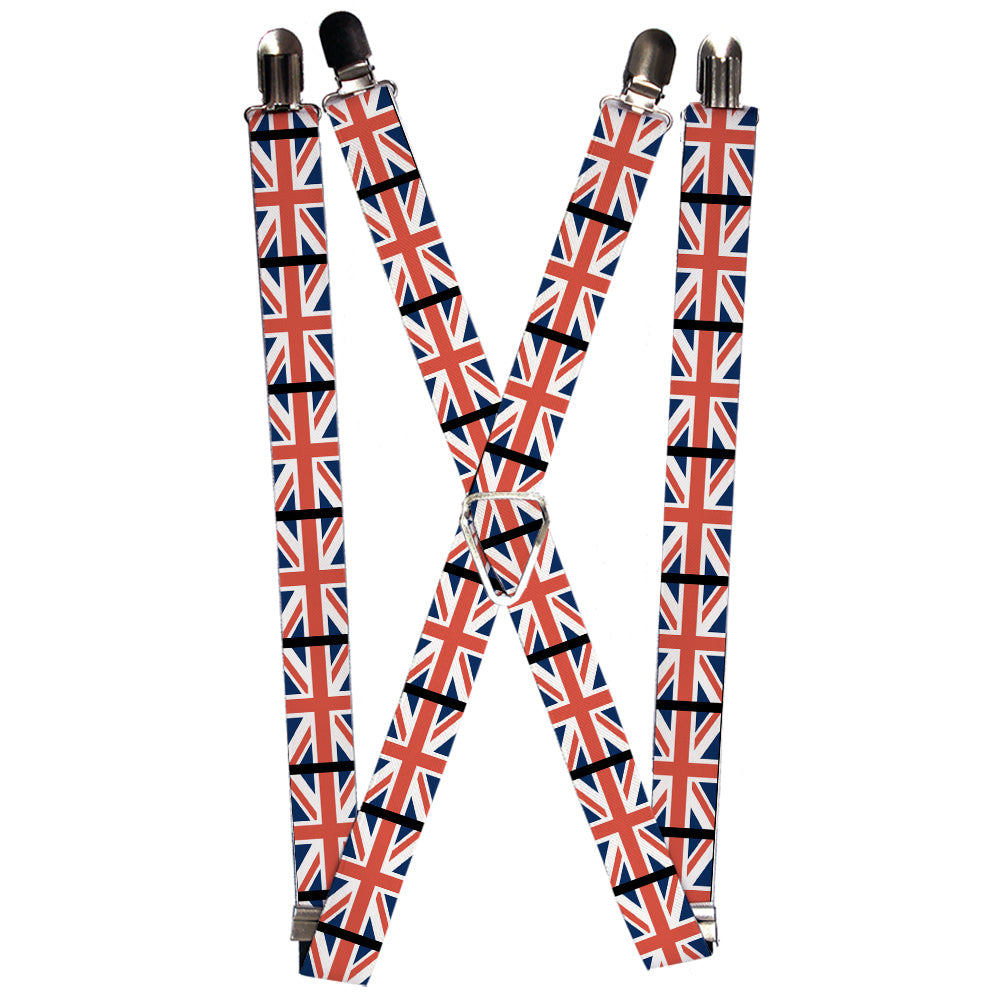 Suspenders - United Kingdom Flags