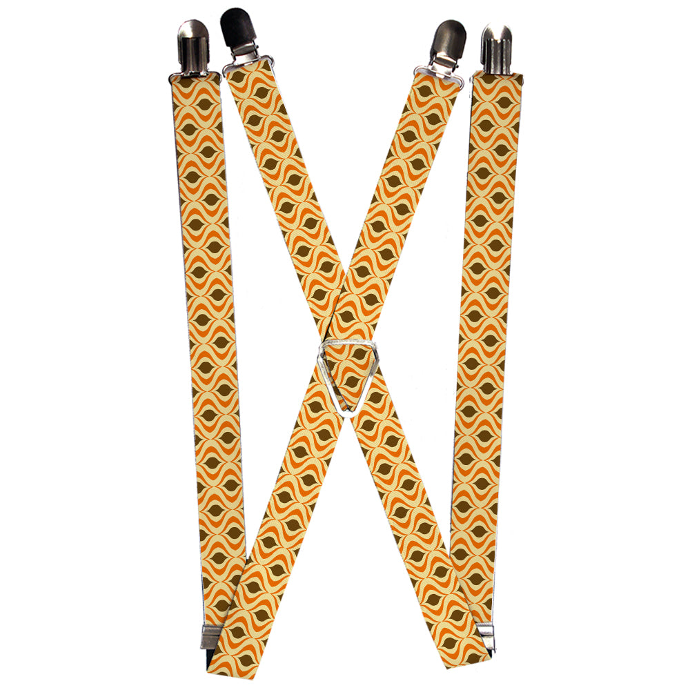 Suspenders - Wire Grid Black/Blue