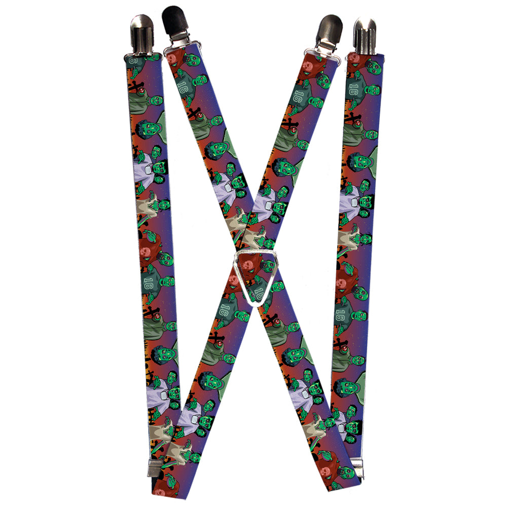 Suspenders - Walking Zombies