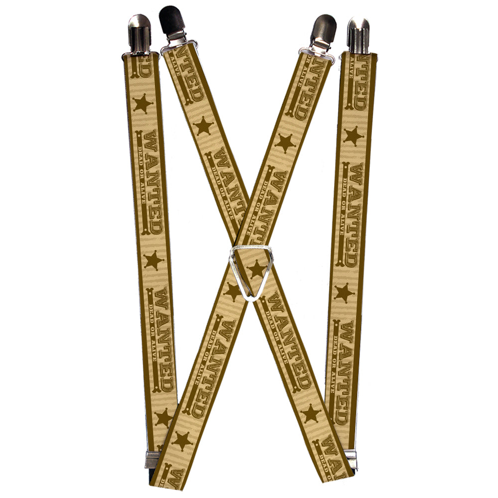 Suspenders - WANTED-DEAD OR ALIVE/Star Tans