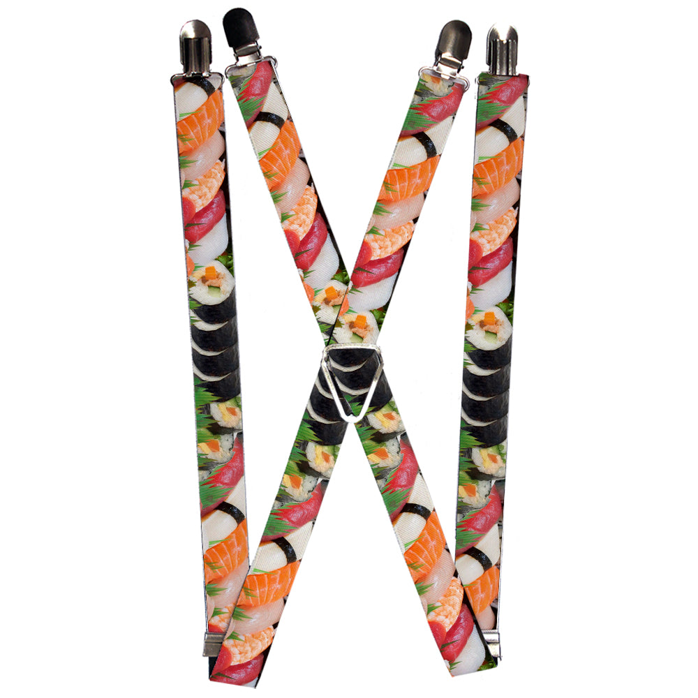 Suspenders - Sushi Vivid Suspenders Buckle-Down