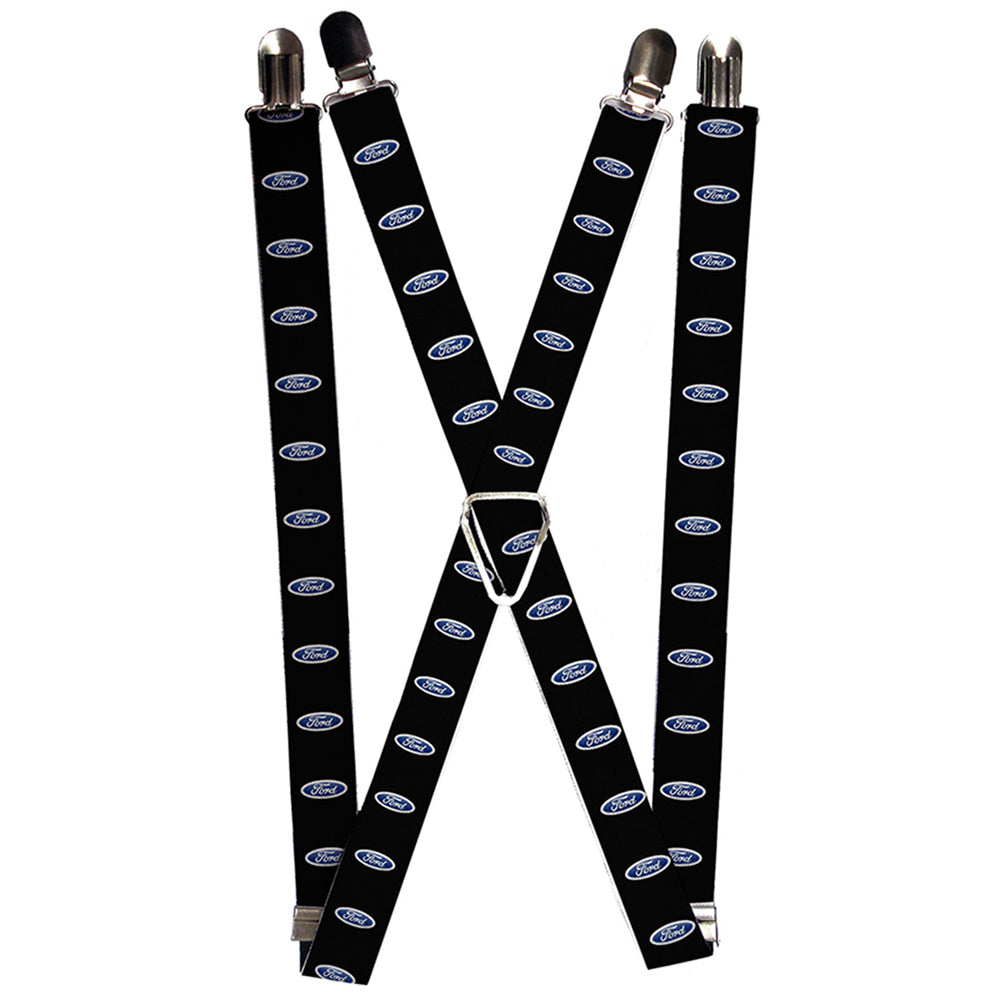 Suspenders - Ford Oval Logo REPEAT